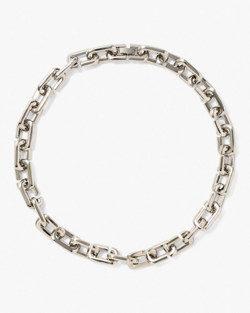 ★MARC JACOBS★ J Marc Chain Link EarringsSilver Marc Jacobs The J Marc chain-link Earrings | Silver | FARFETCH