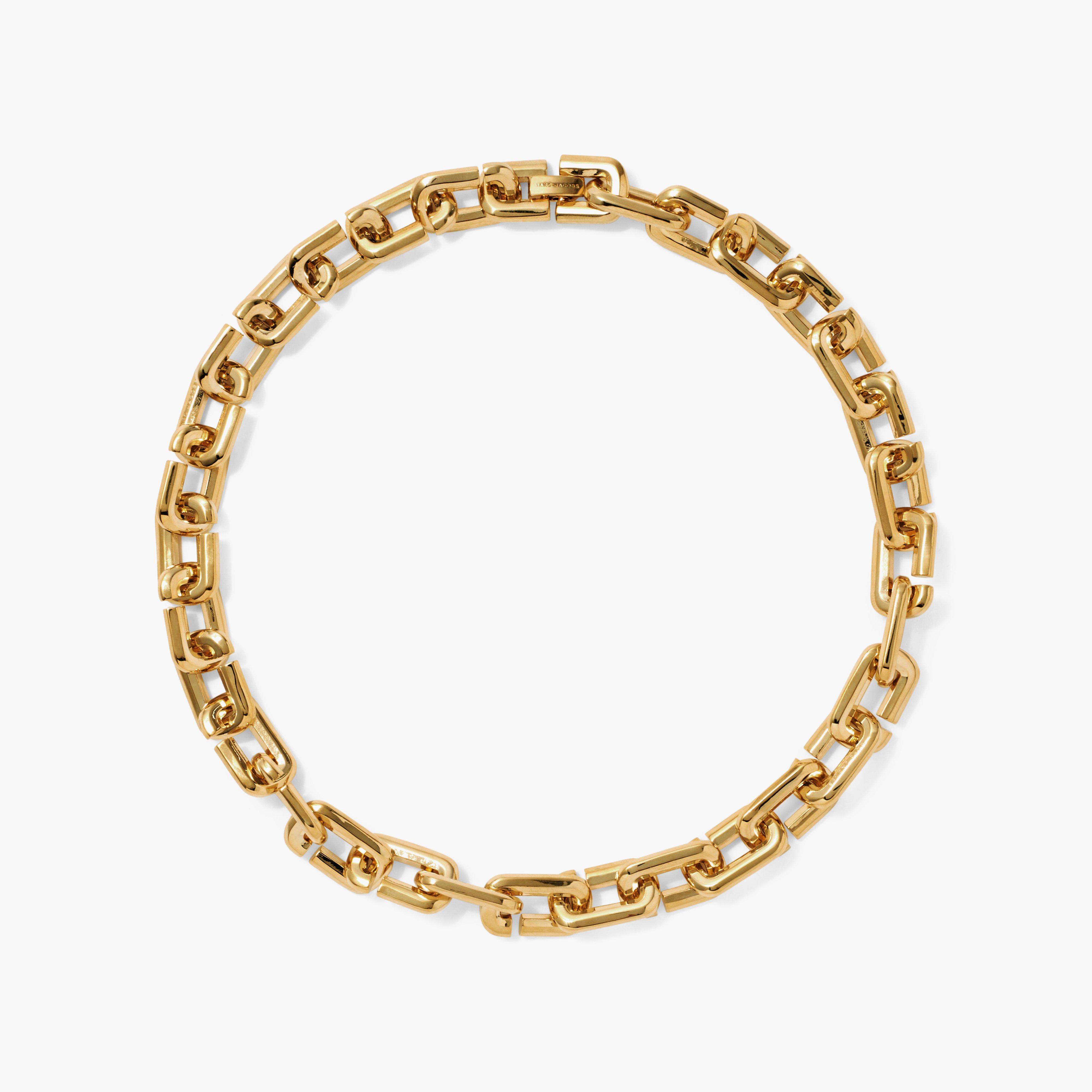 Marc by Marc jacobs The J Marc Chain Link Necklace,GOLD