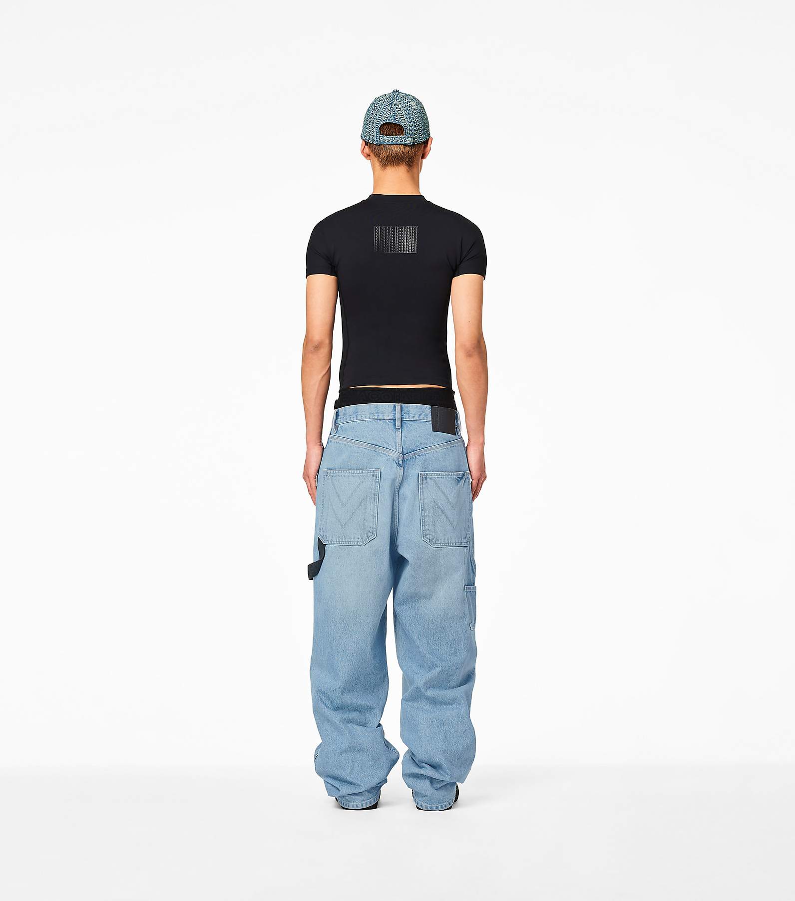 Marc Jacobs Blue 'The Oversized Carpenter Jean' Jeans