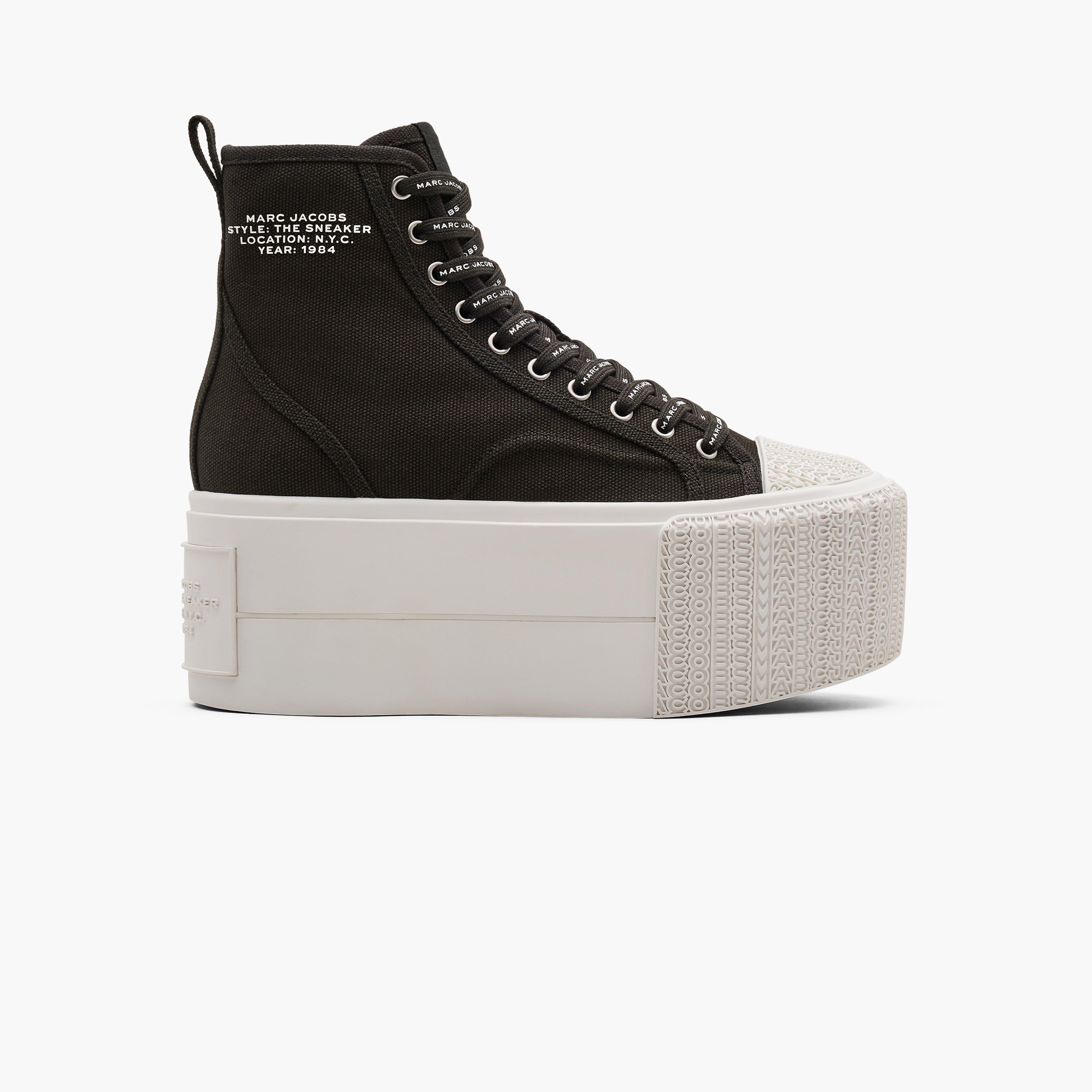 THE CANVAS HIGH TOP PLATFORM SNEAKER