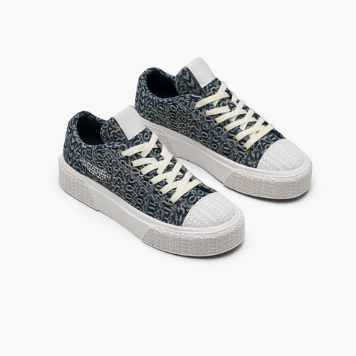 The Denim Monogram Sneaker | Marc Jacobs | Official Site