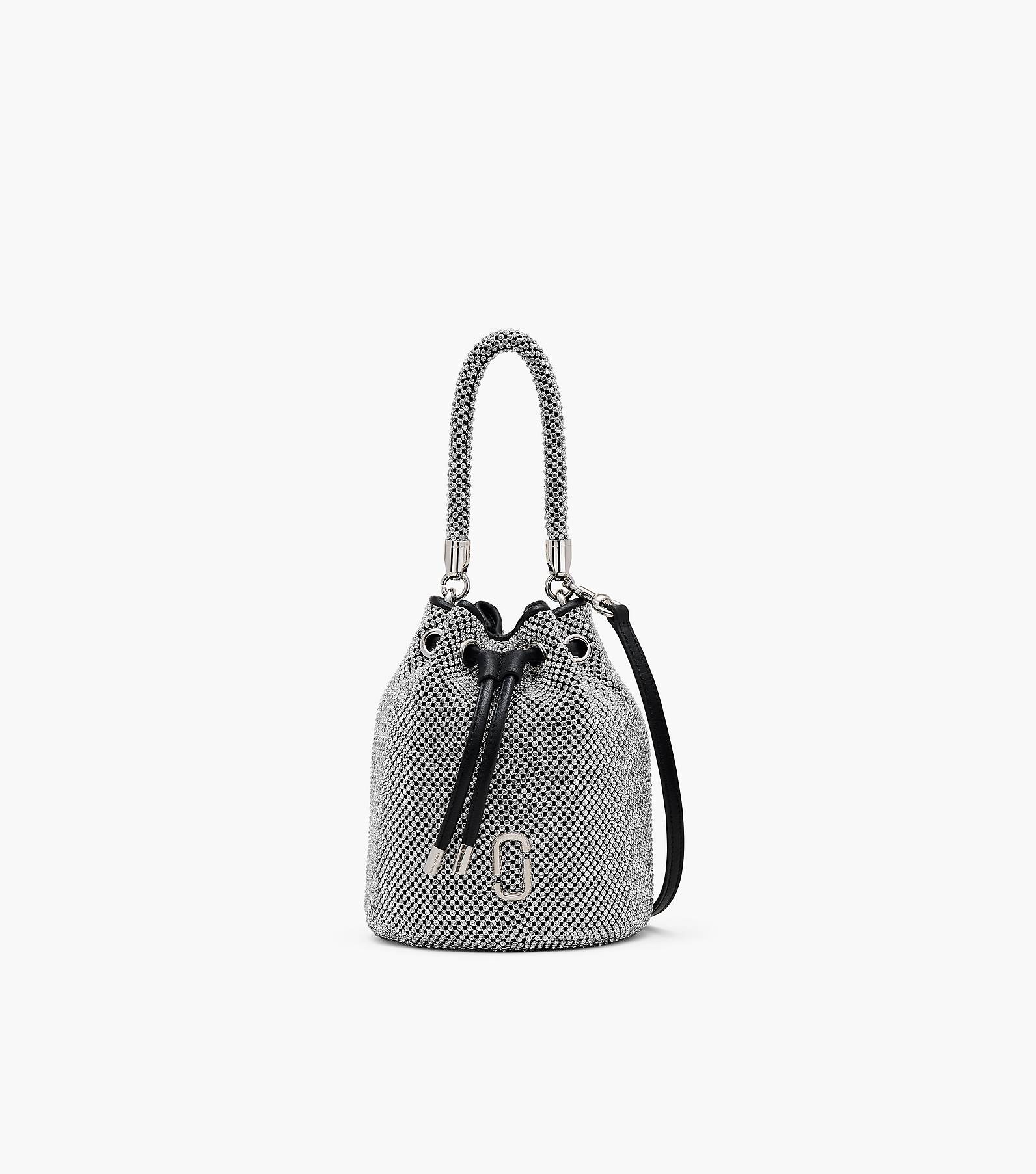 The Rhinestone Mini Bucket Bag(null)