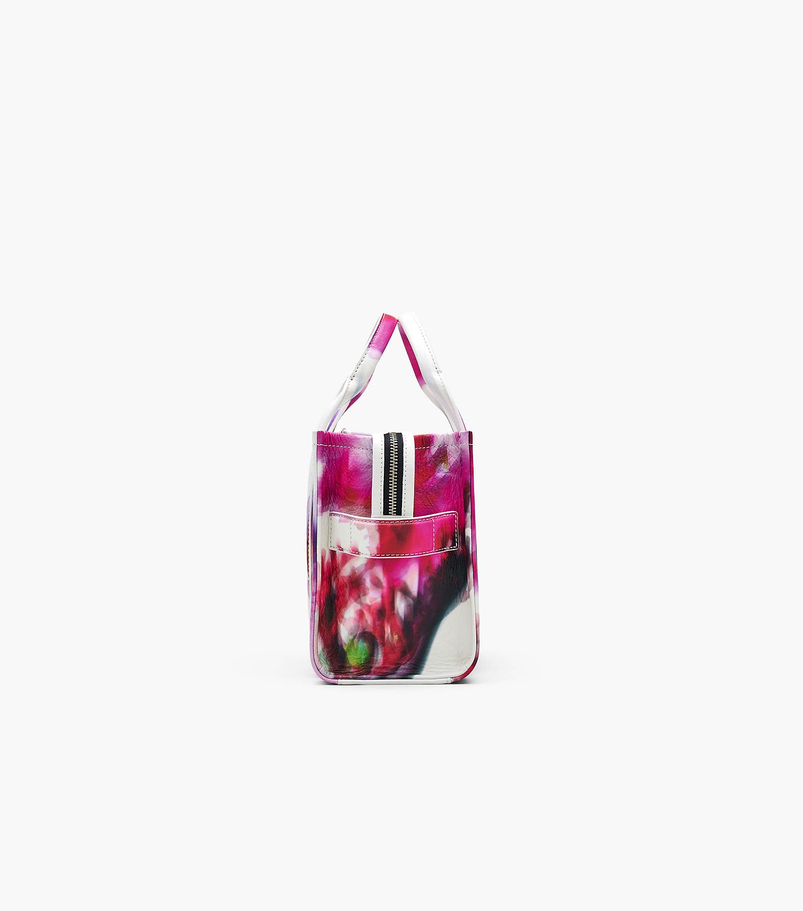 THE FUTURE FLORAL LEATHER TOTE BAG SMALL(null)