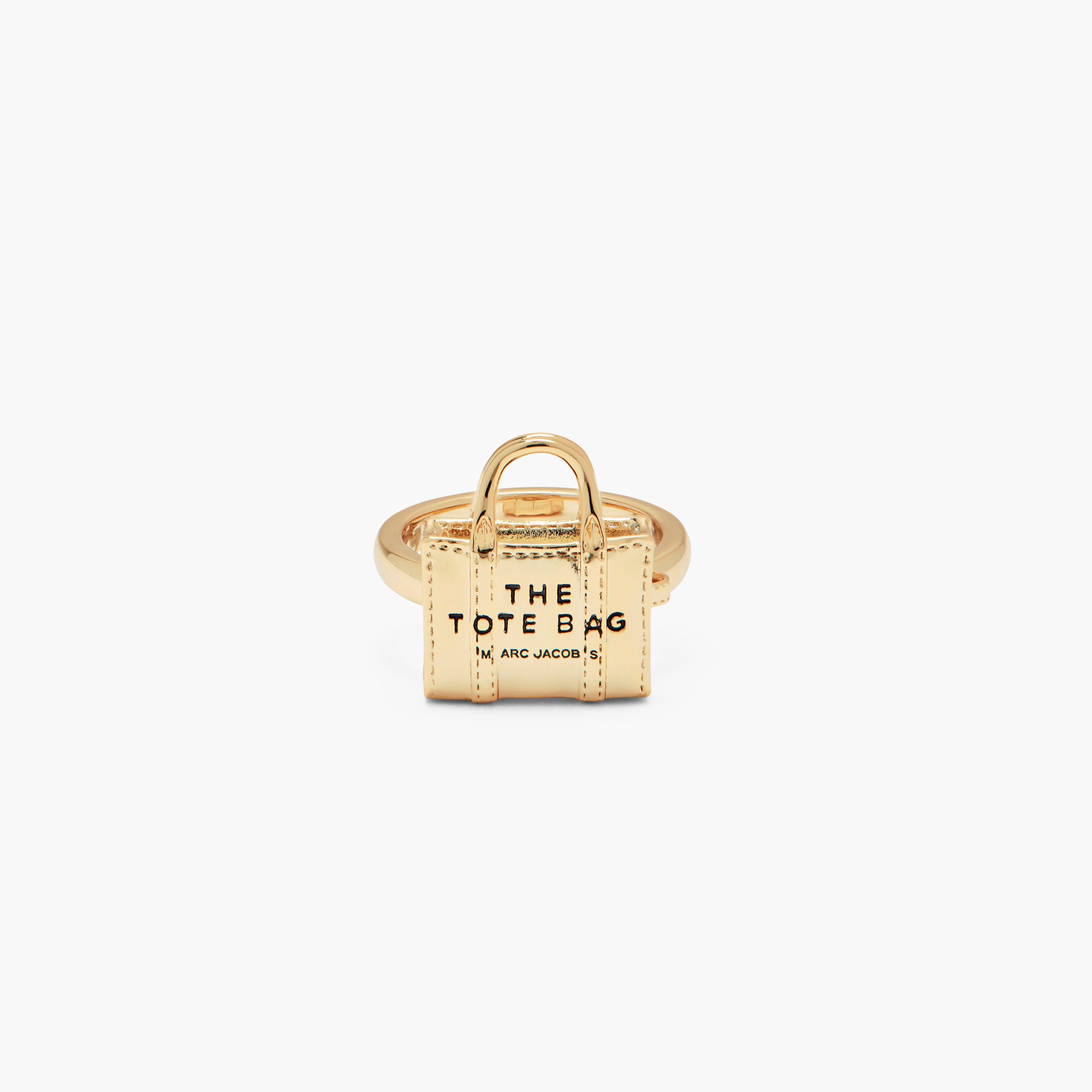 Marc by Marc jacobs The Tote Bag Ring,LIGHT ANTIQUE GOLD