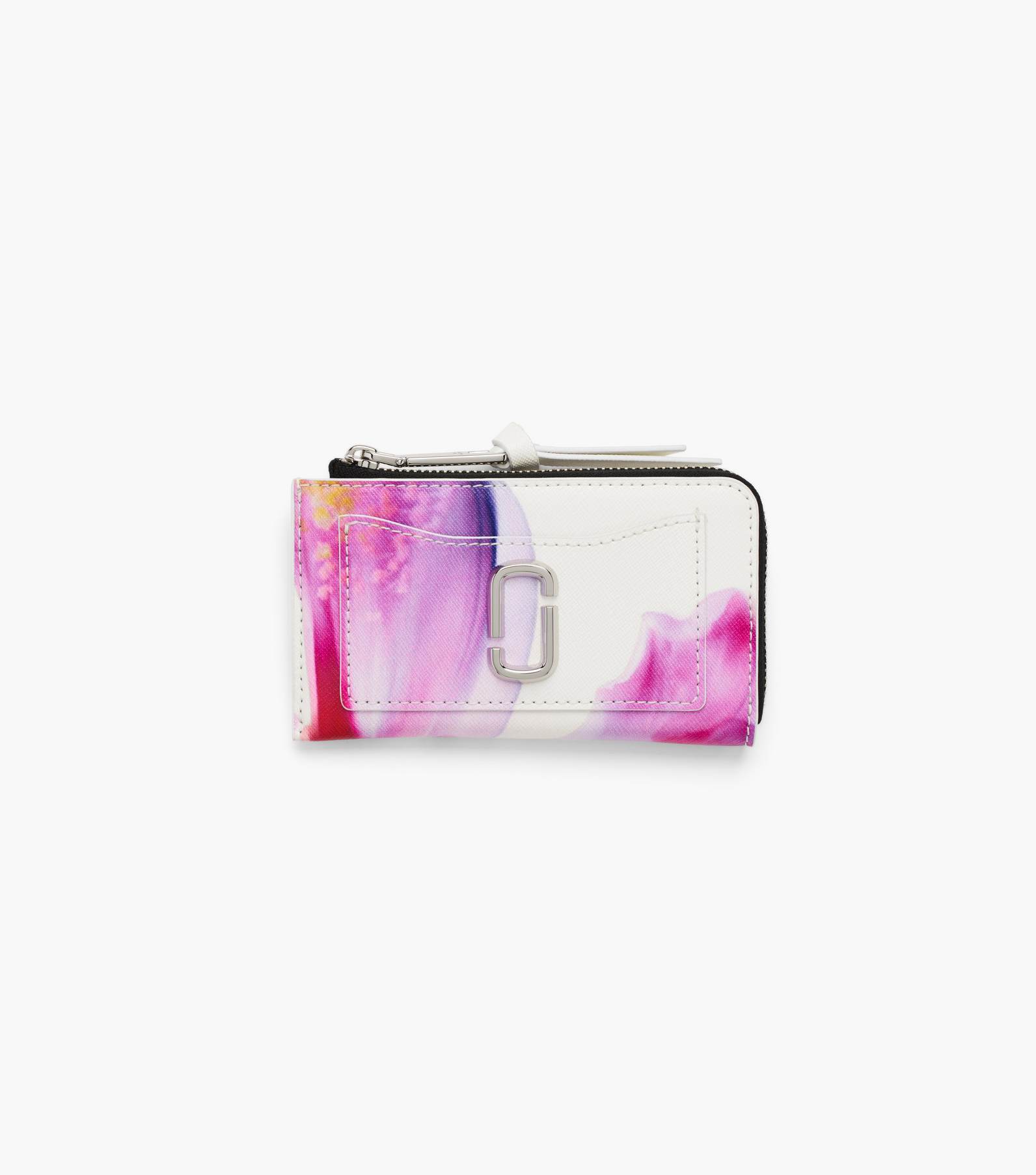 The Future Floral Utility Snapshot Top Zip Multi Wallet(null)