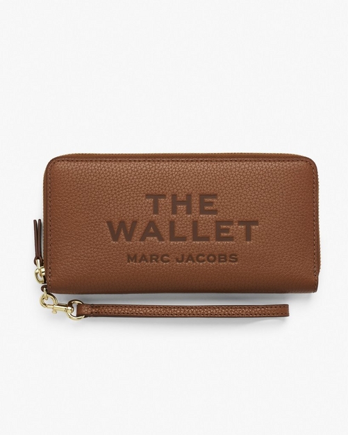 The Leather Continental Wallet Marc Jacobs Site Officiel