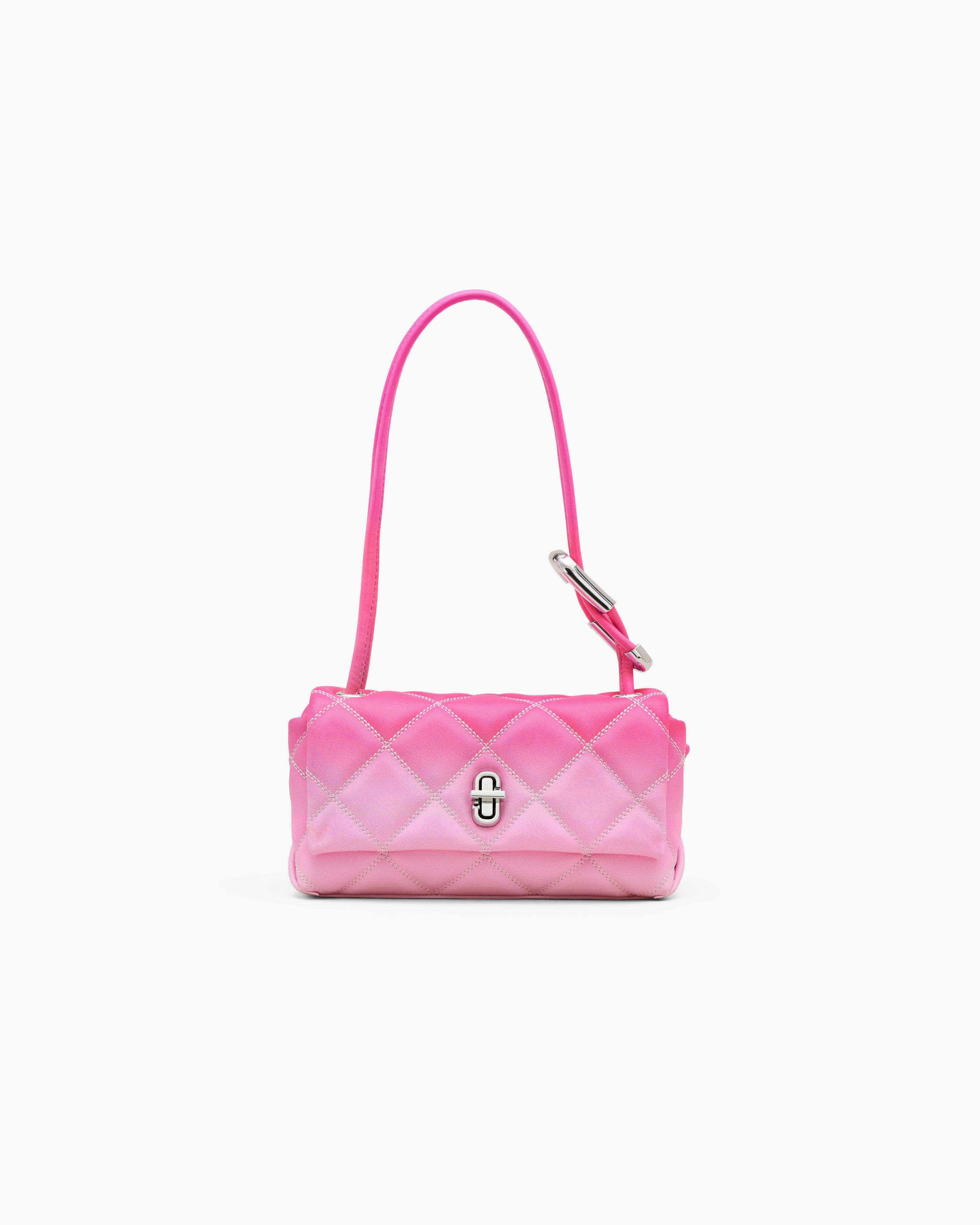 MARC JACOBS Marc Jacobs The Quilted Ombre Mini Dual Shoulder Bag in Bow Pink Multi