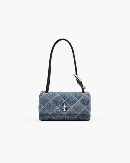 The Quilted Denim Mini Dual Shoulder Bag | Marc Jacobs