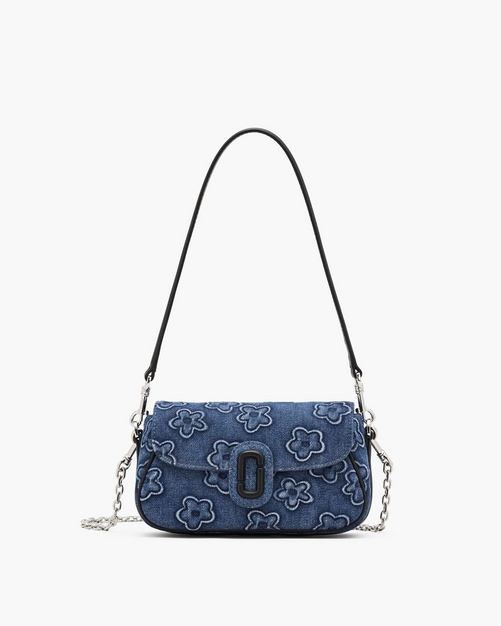 The Puffy Daisy Denim Clover Shoulder Bag | Marc Jacobs