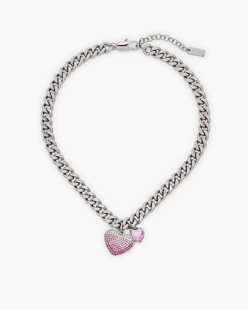 【Marc Jacobs】ハートバルーンパヴェネックレス ハート バルーン パヴェ ネックレス | マーク ジェイコブス