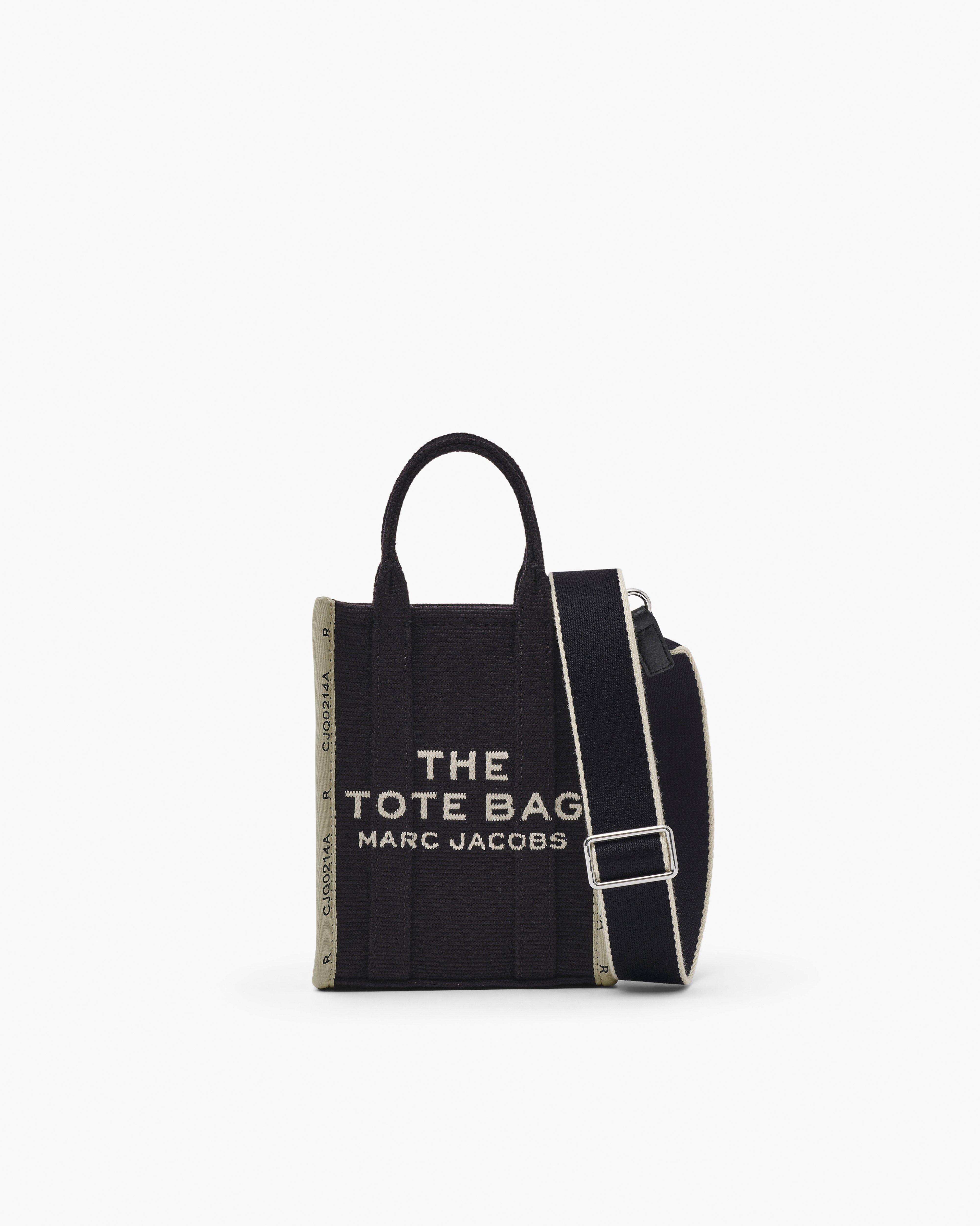 MARC JACOBS Marc Jacobs The Jacquard Crossbody Tote Bag in Black