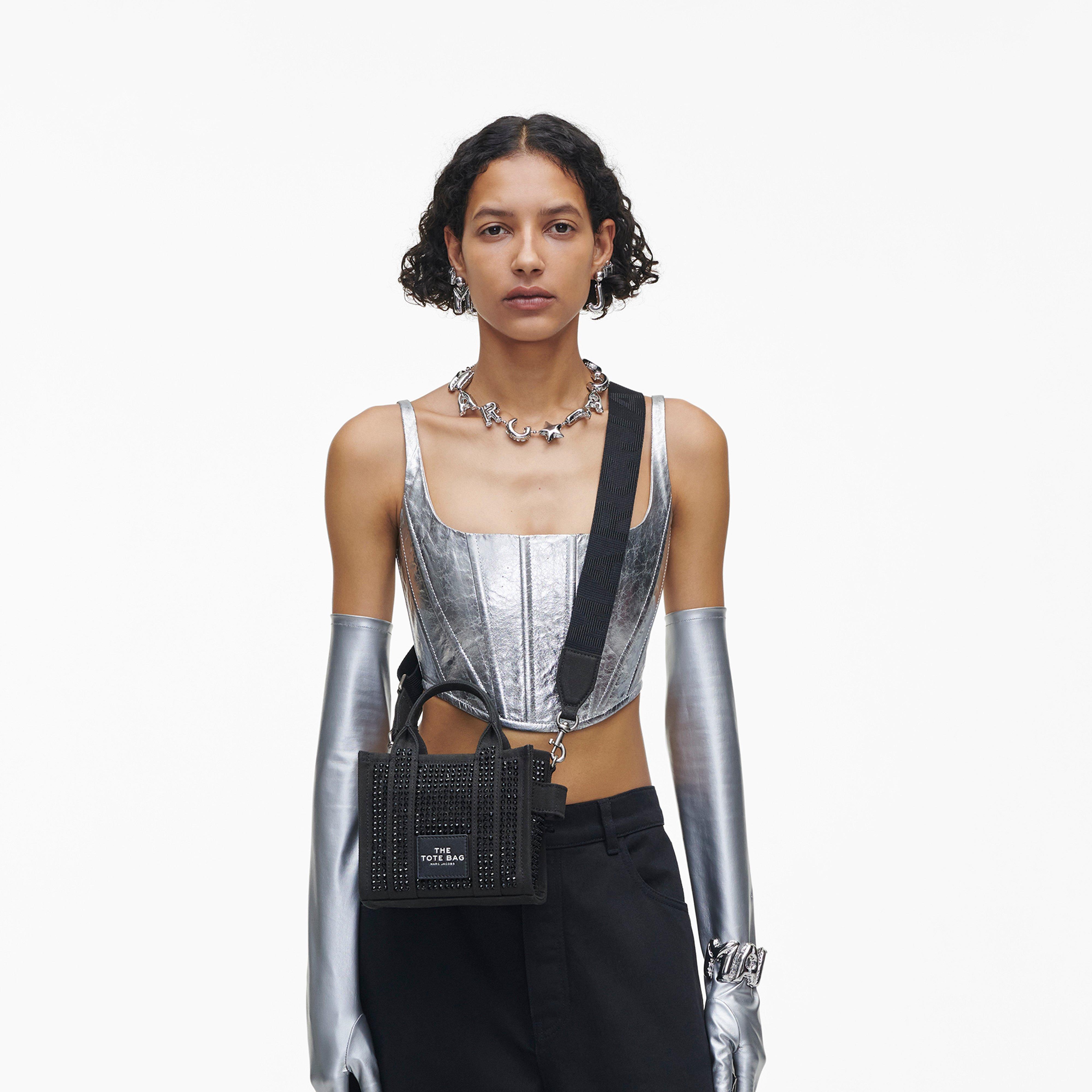 ザ クリスタル キャンバス クロスボディ トート バッグ ミニ | マーク  