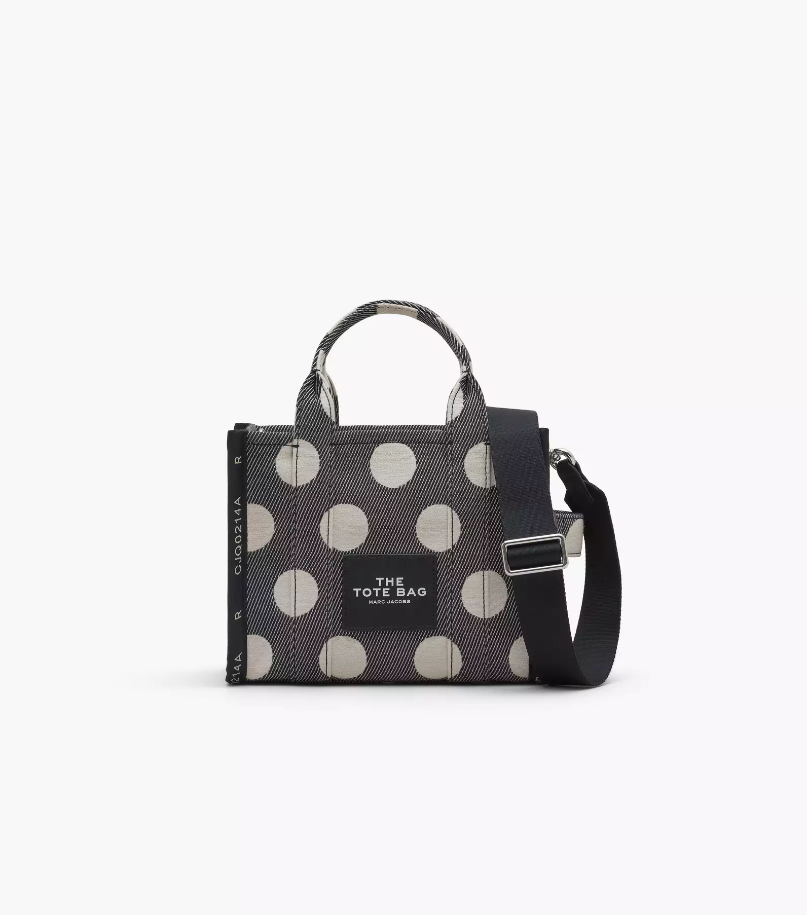 Marc Jacobs Black 'The Jacquard Small' Tote