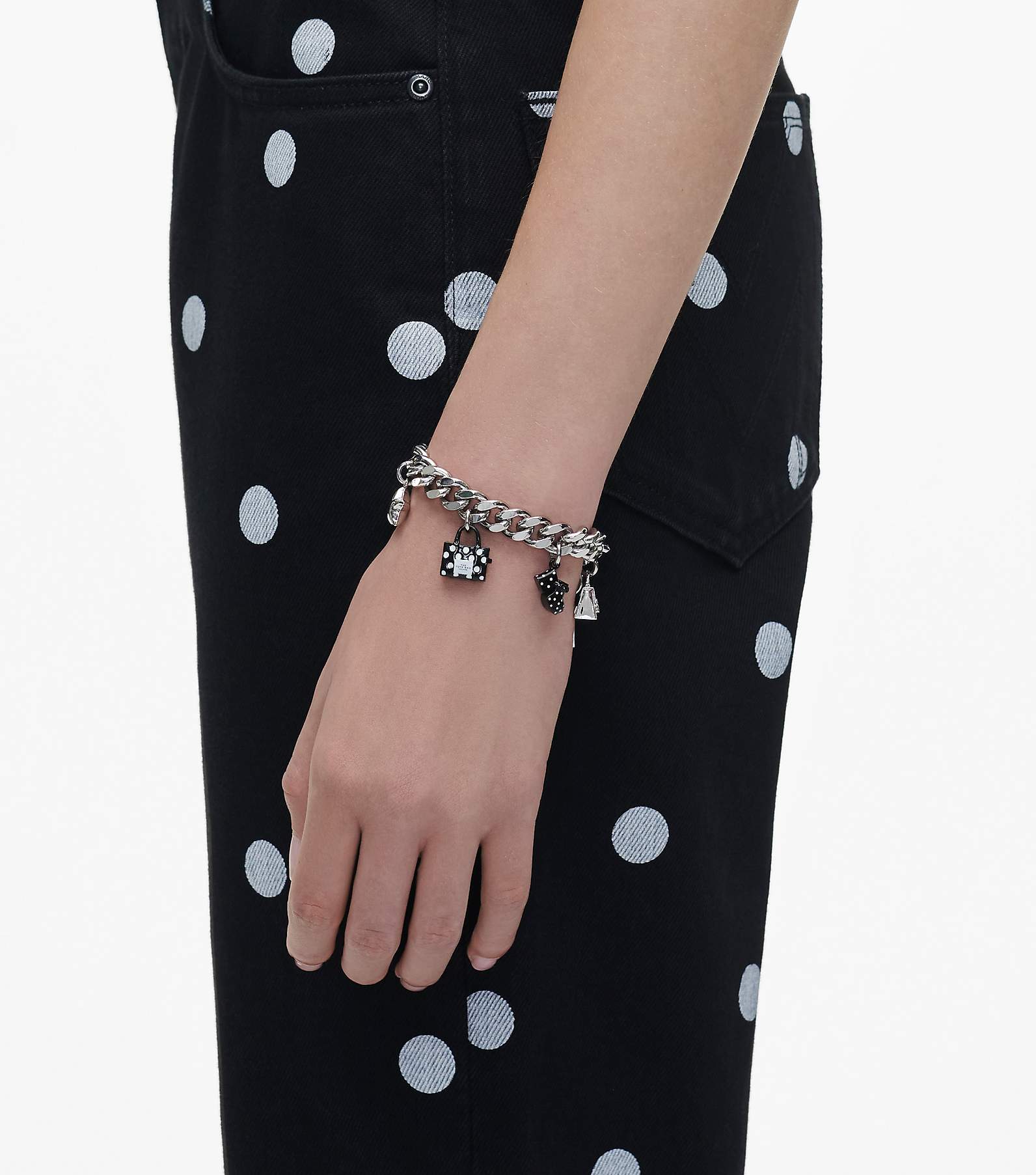 The Mini Icon Spots Charm Bracelet, Marc Jacobs