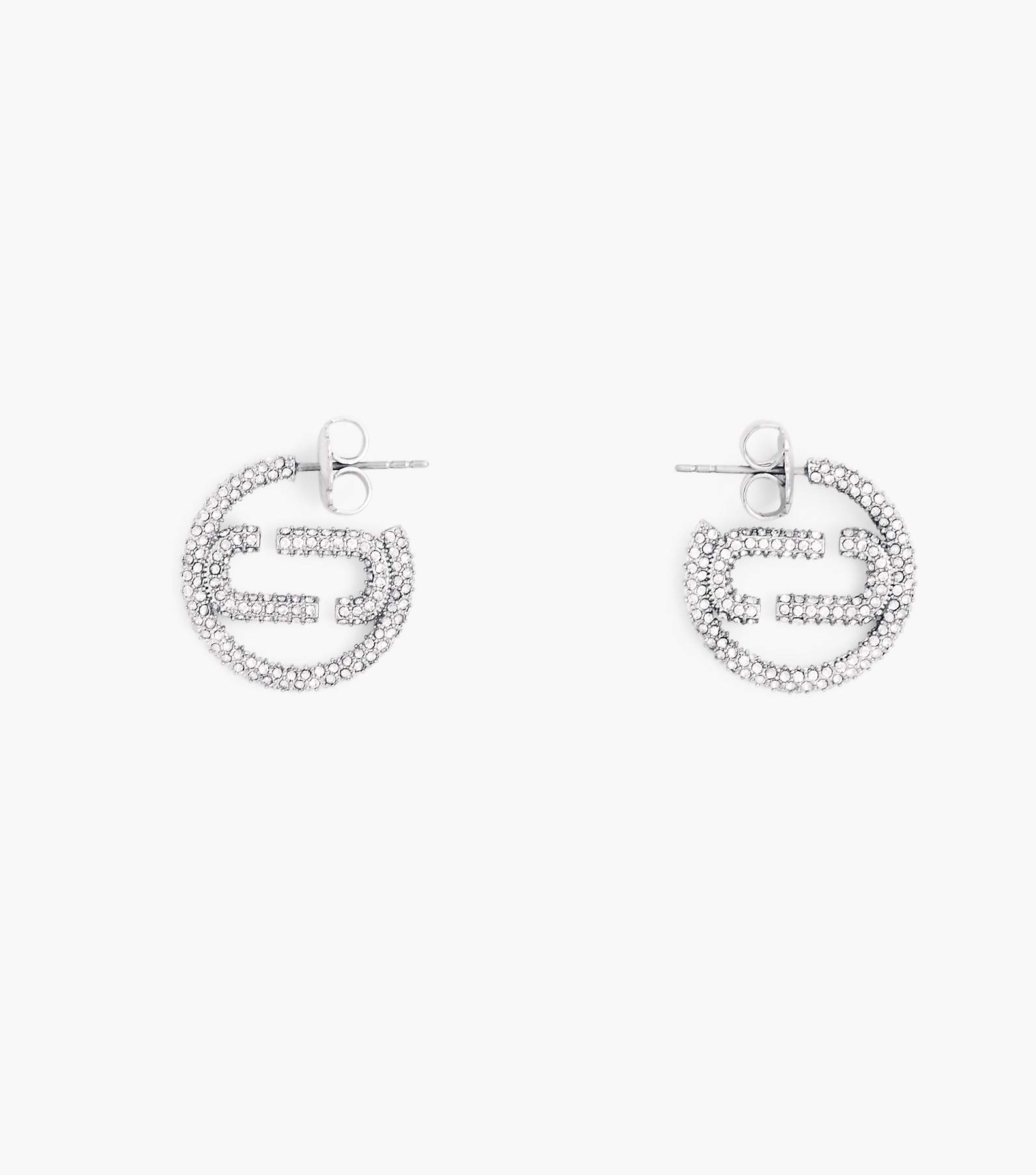 GG-logo chain-link hoop earrings