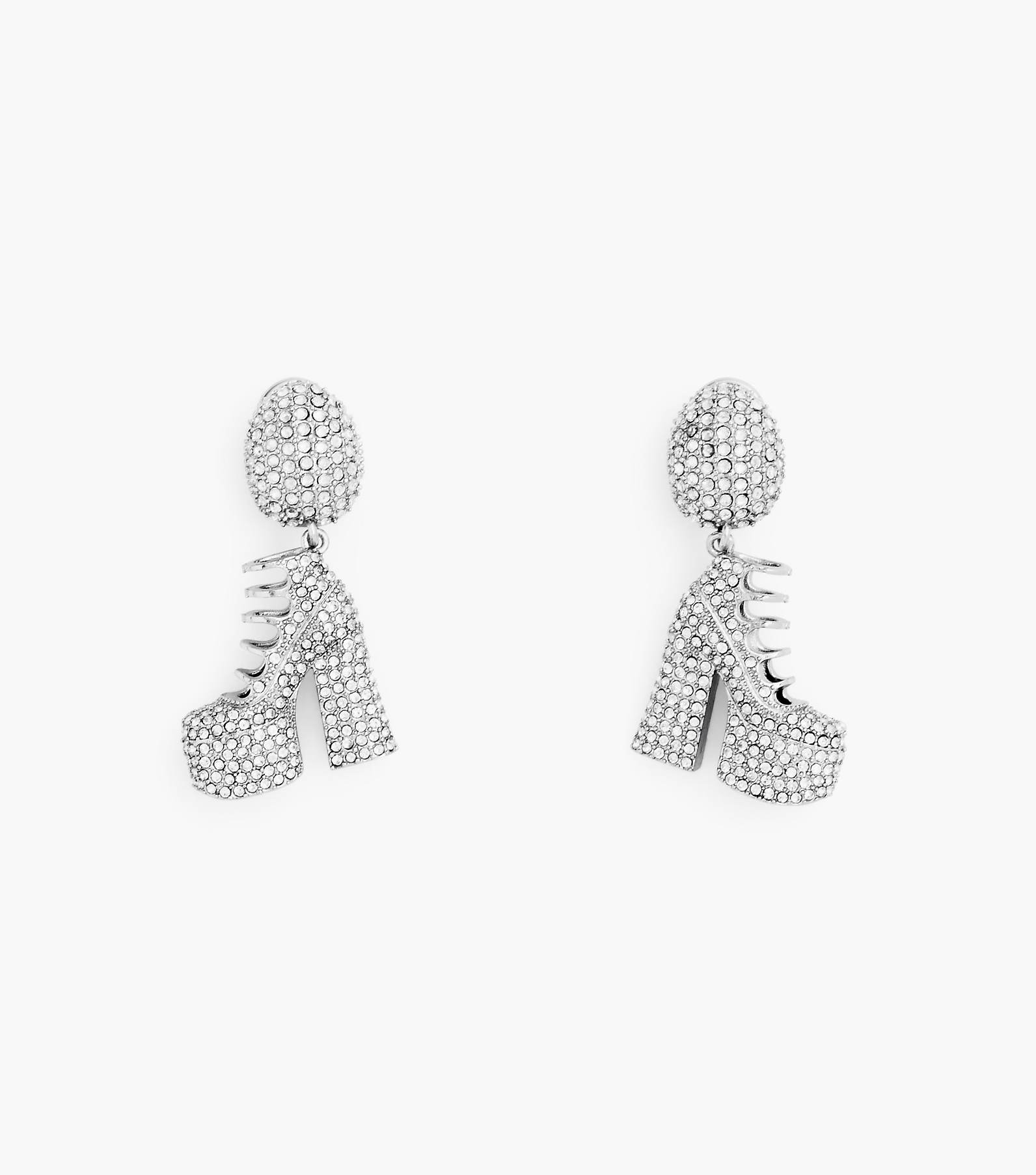 The Pave Kiki Boot Earrings(null)