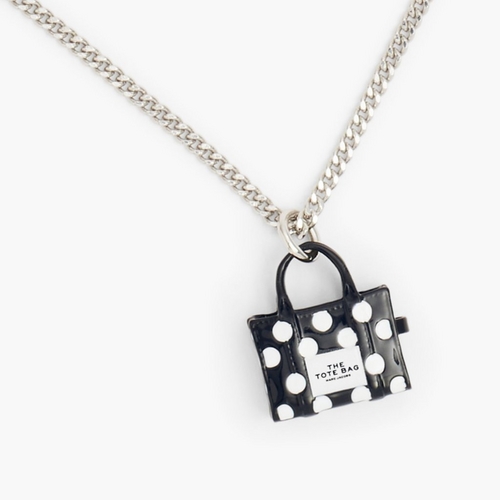 MINI ICON POLKA DOT TOTE PENDANT