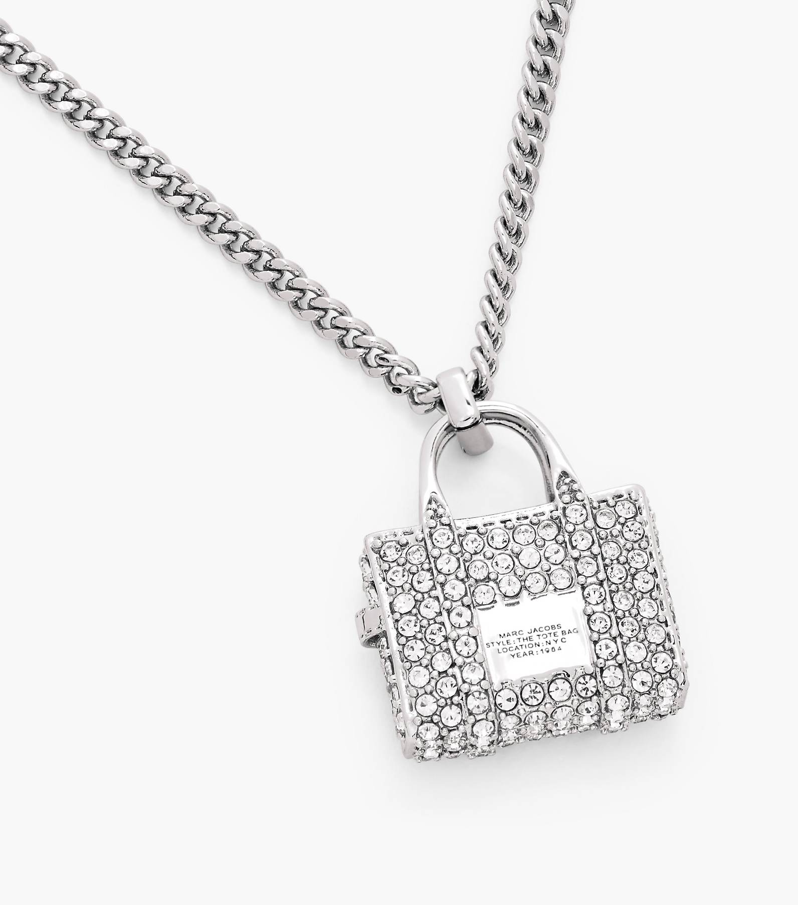 The Pave Tote Bag Necklace(null)