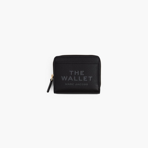 The Leather Mini Compact Wallet Marc Jacobs