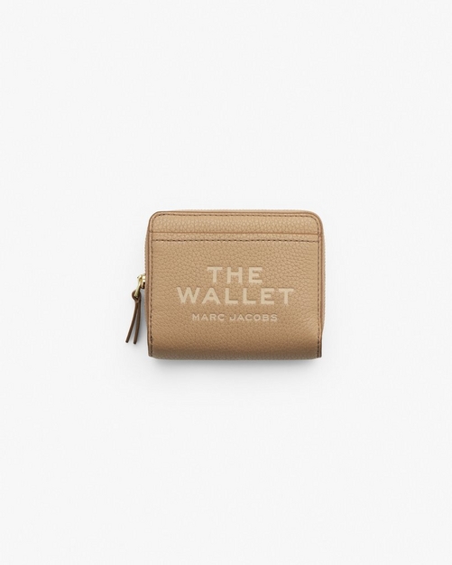 Marc jacobs mini compact leather wallet 2025