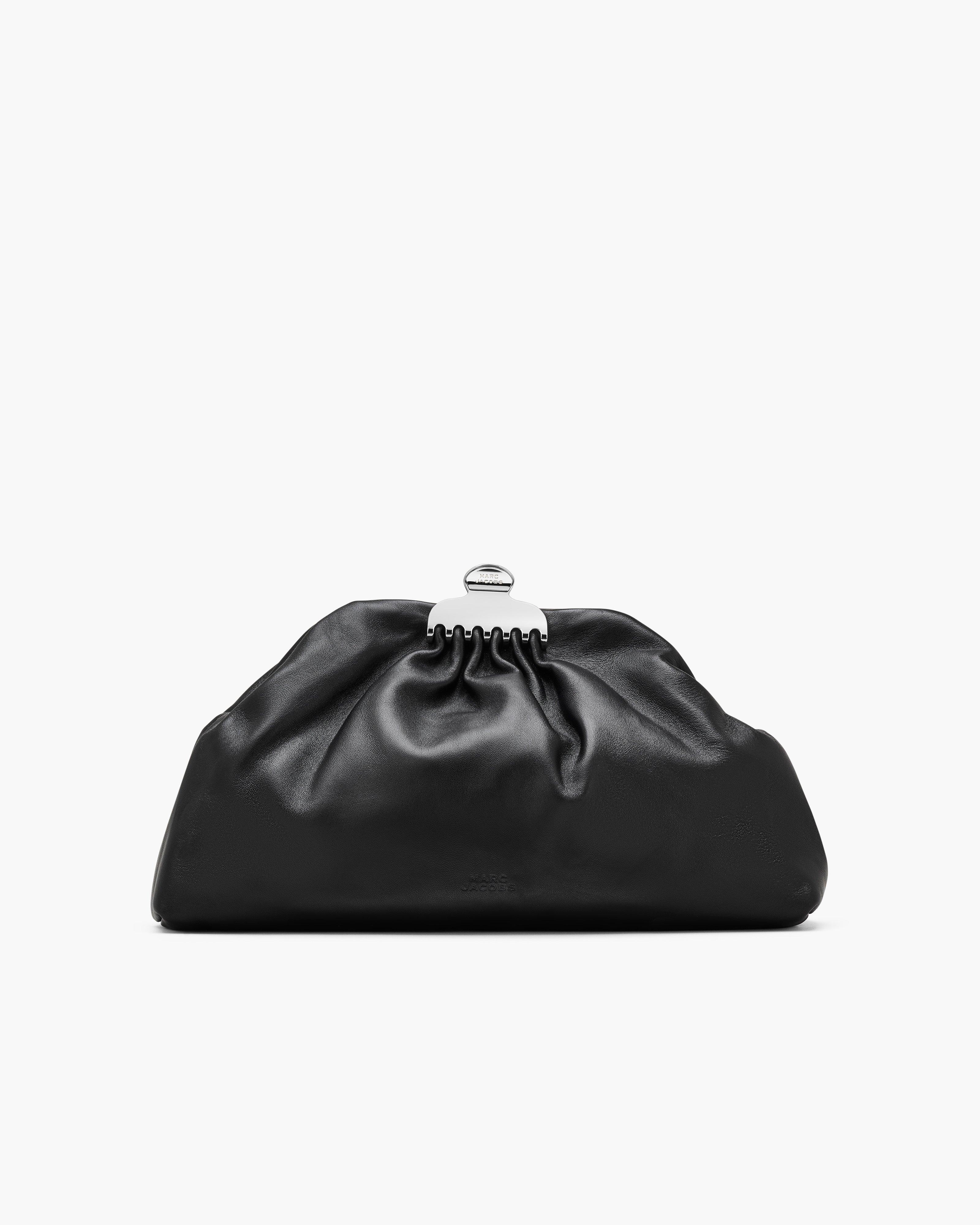 MARC JACOBS Marc Jacobs The Glam Clutch Bag in Black
