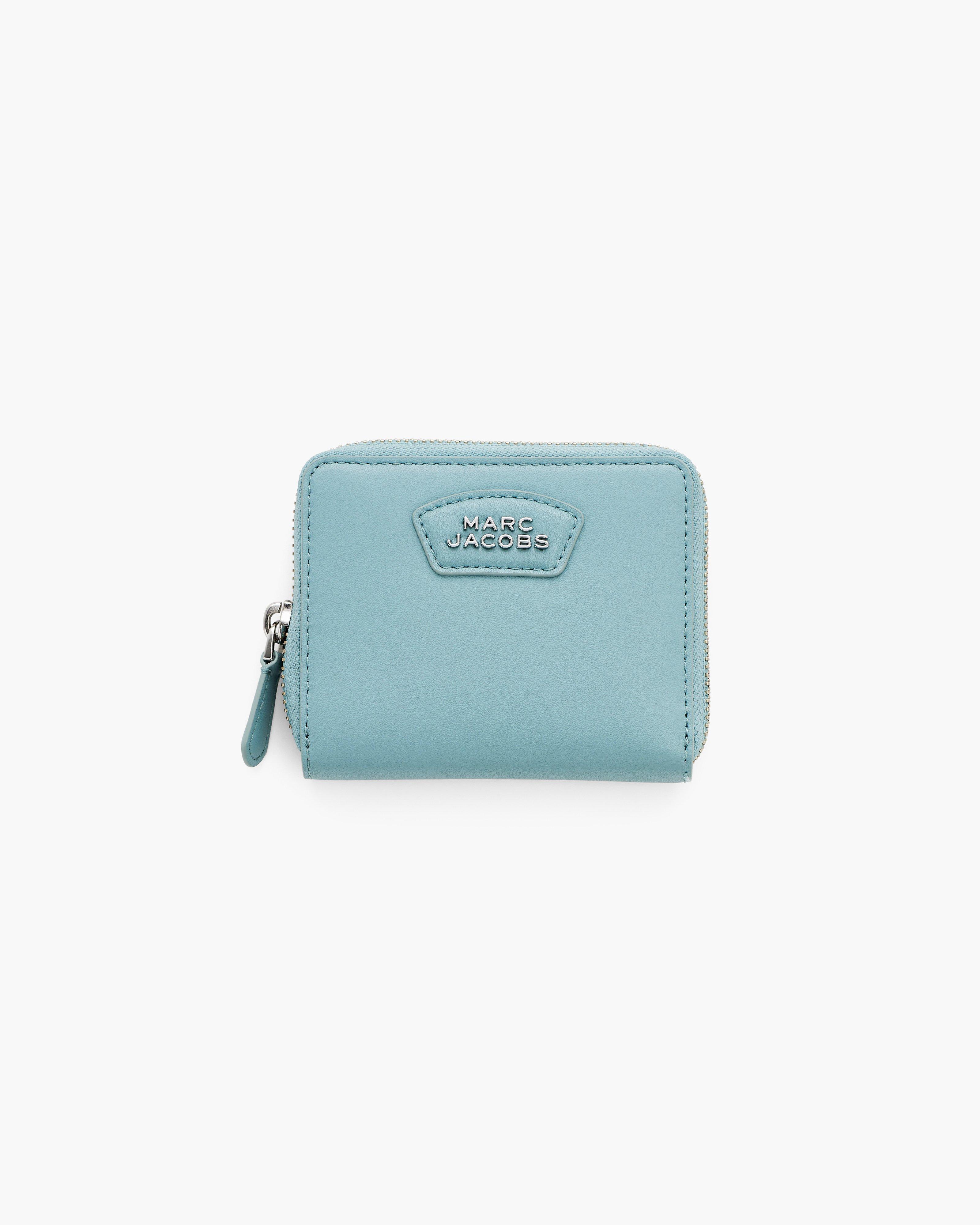 MARC JACOBS Marc Jacobs The Everyday Slim Compact Wallet in Sky Blue