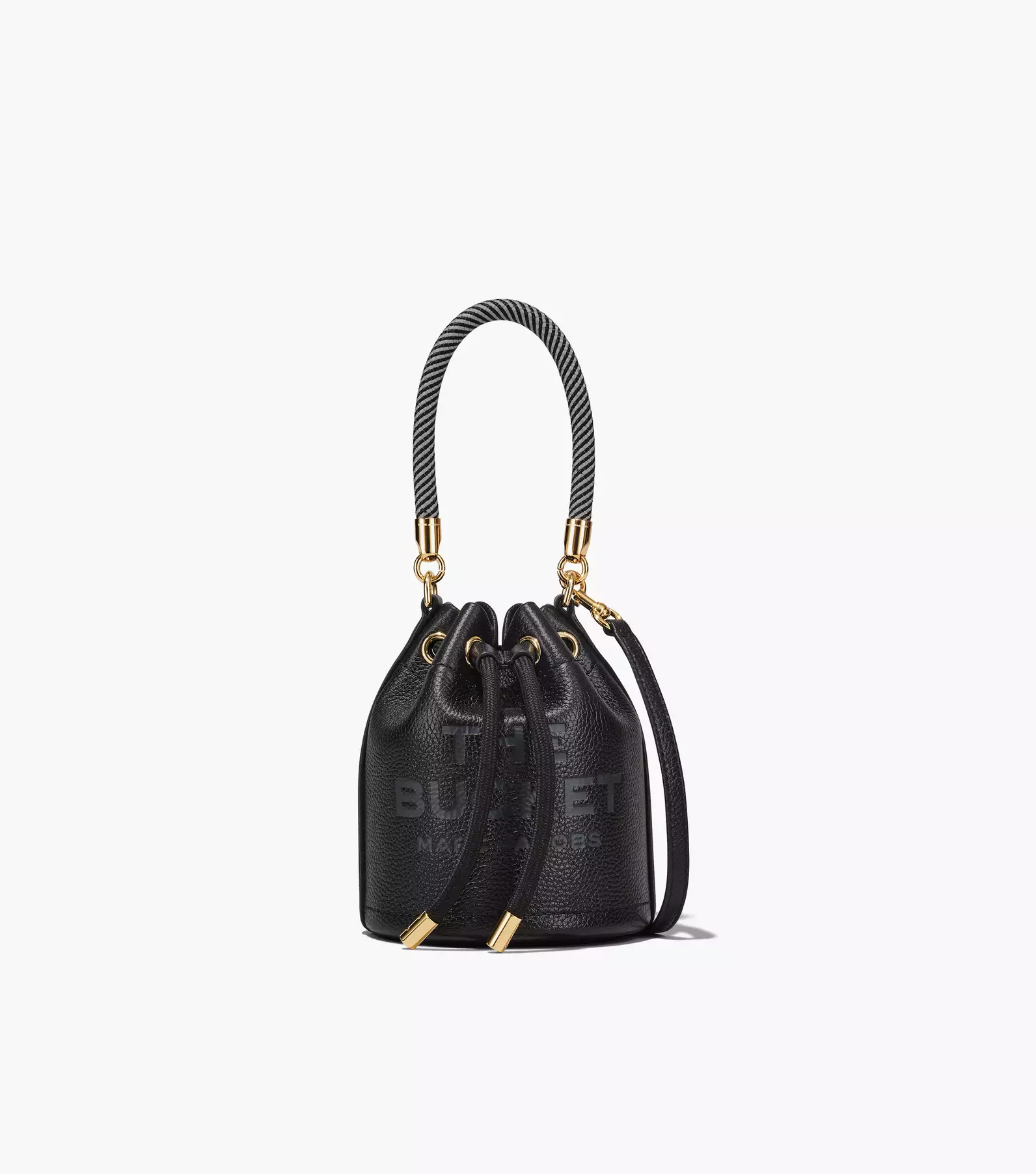 Marc Jacobs Black 'The Leather Mini Bucket' Bag