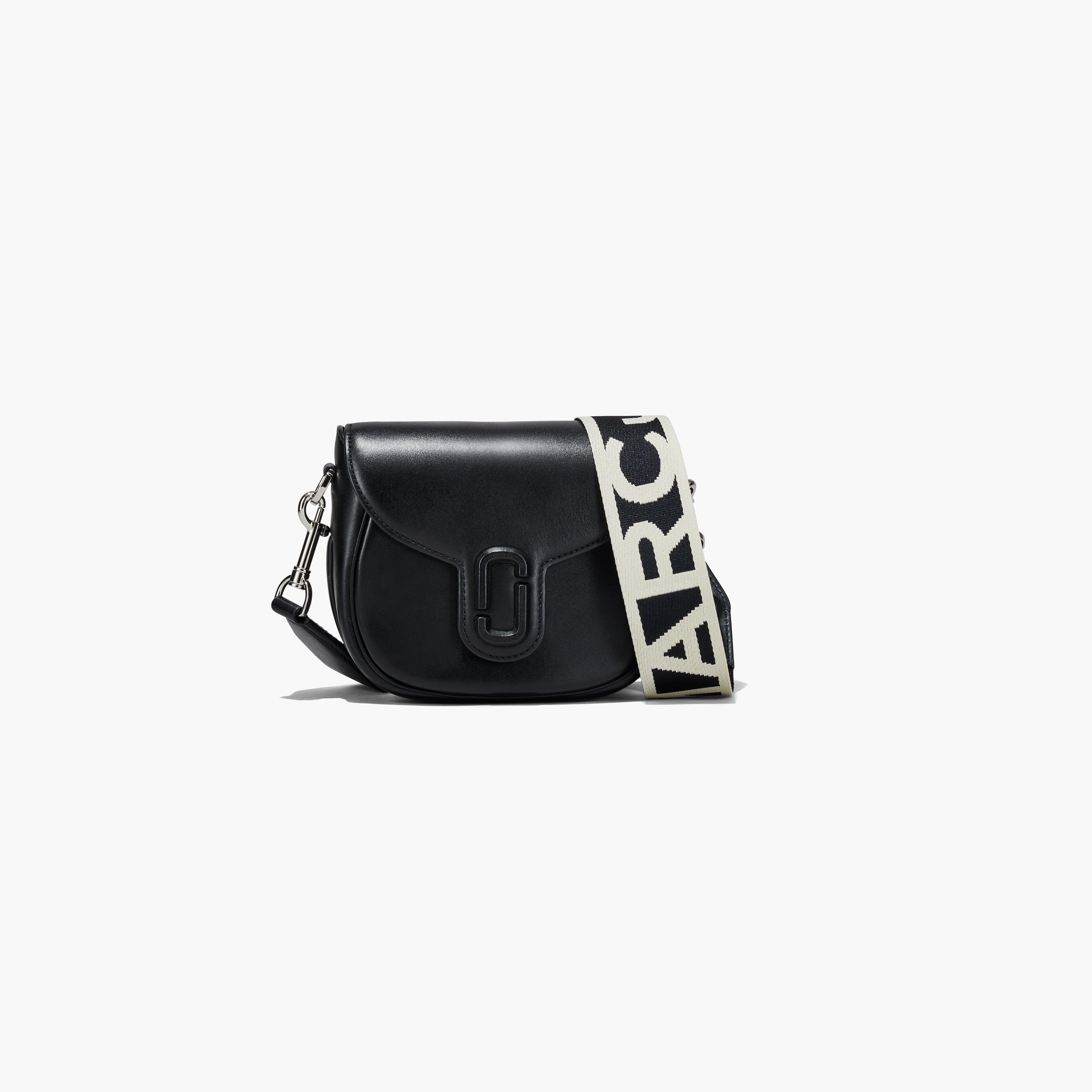 Marc by Marc jacobs The J Marc Small Saddle Bag,BLACK
