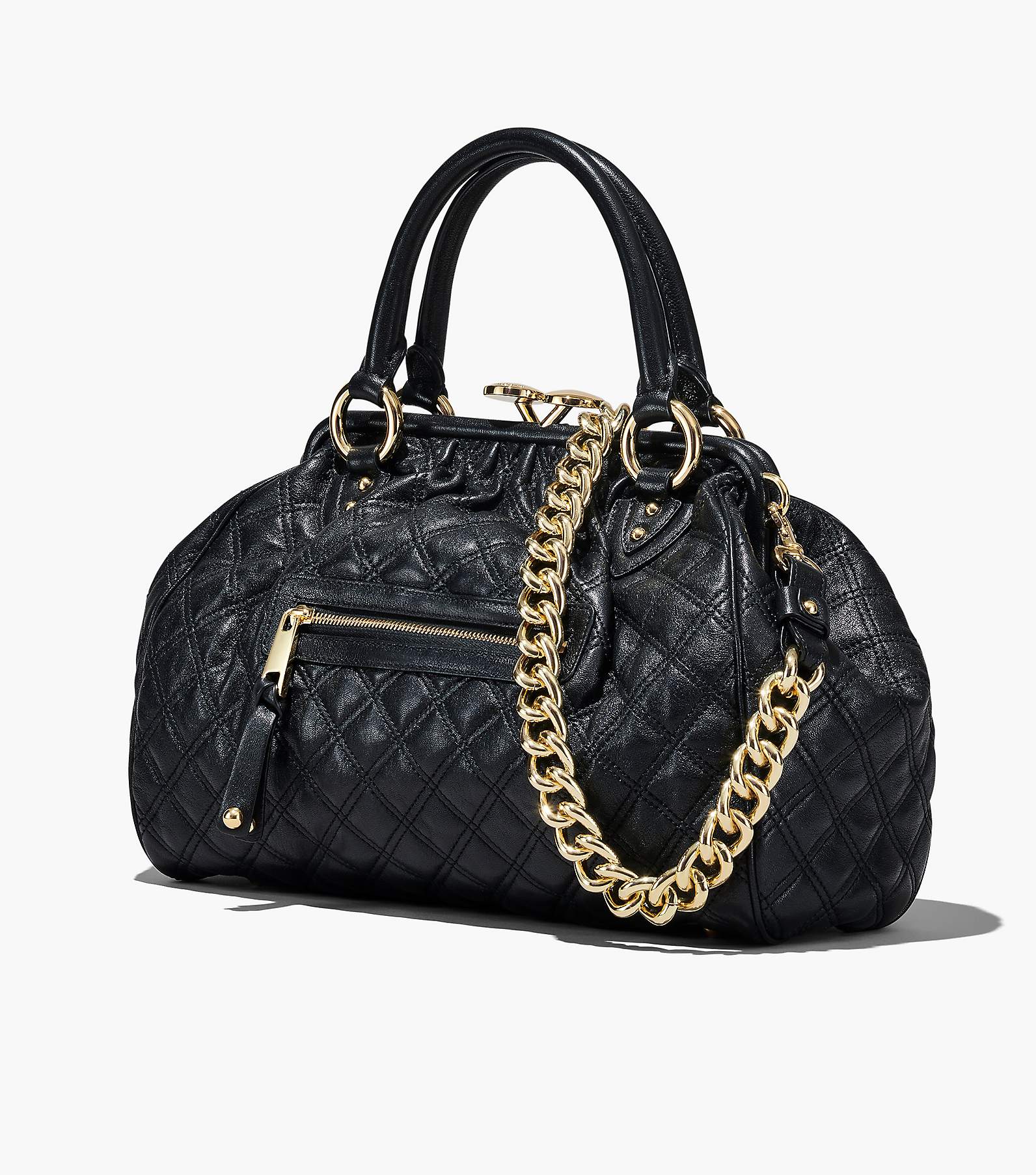 Marc Jacobs Re-Edition Quilted Leather Stam Bag