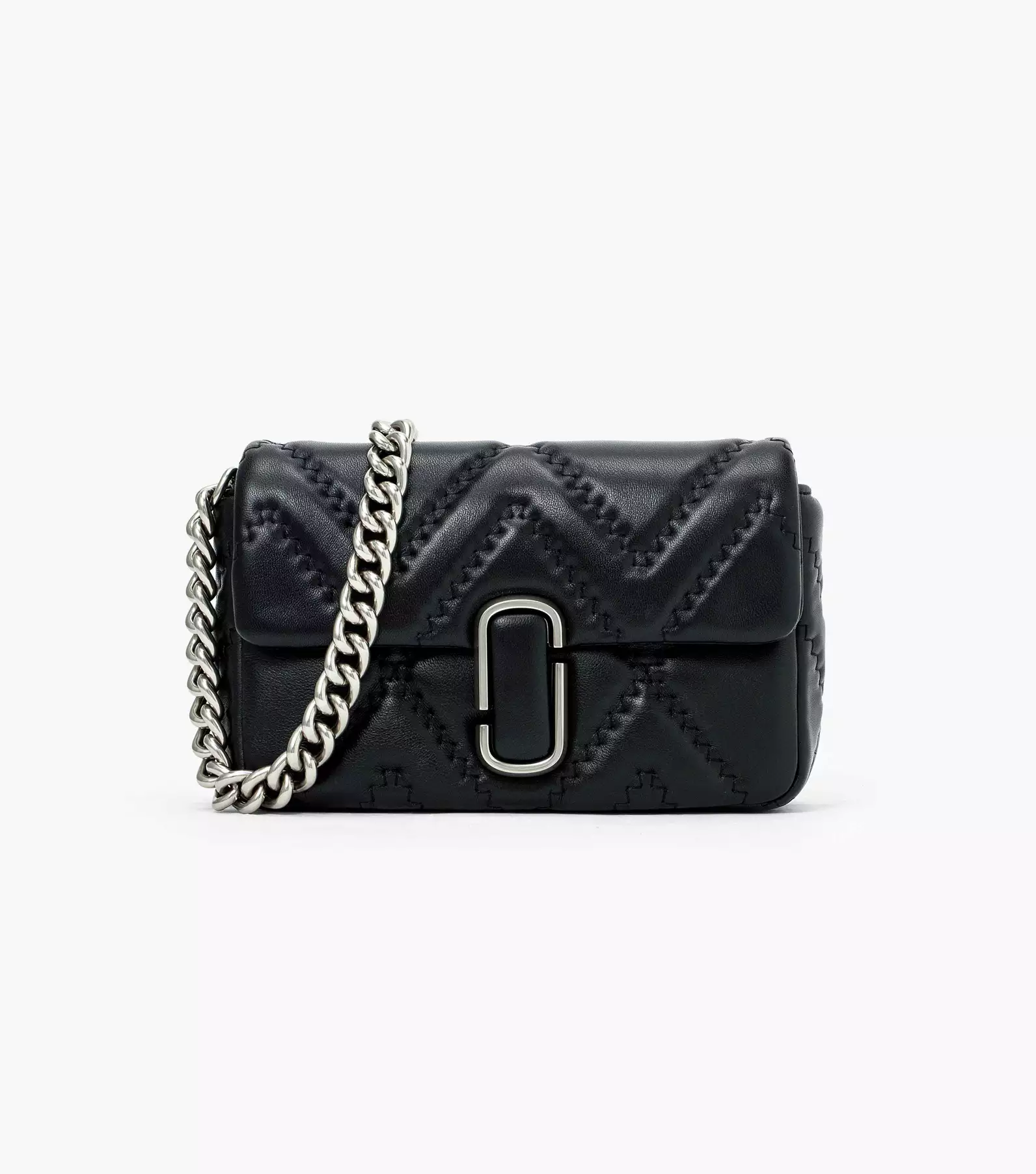 Marc Jacobs The Camera Bag Black in Cotton/Leather - US