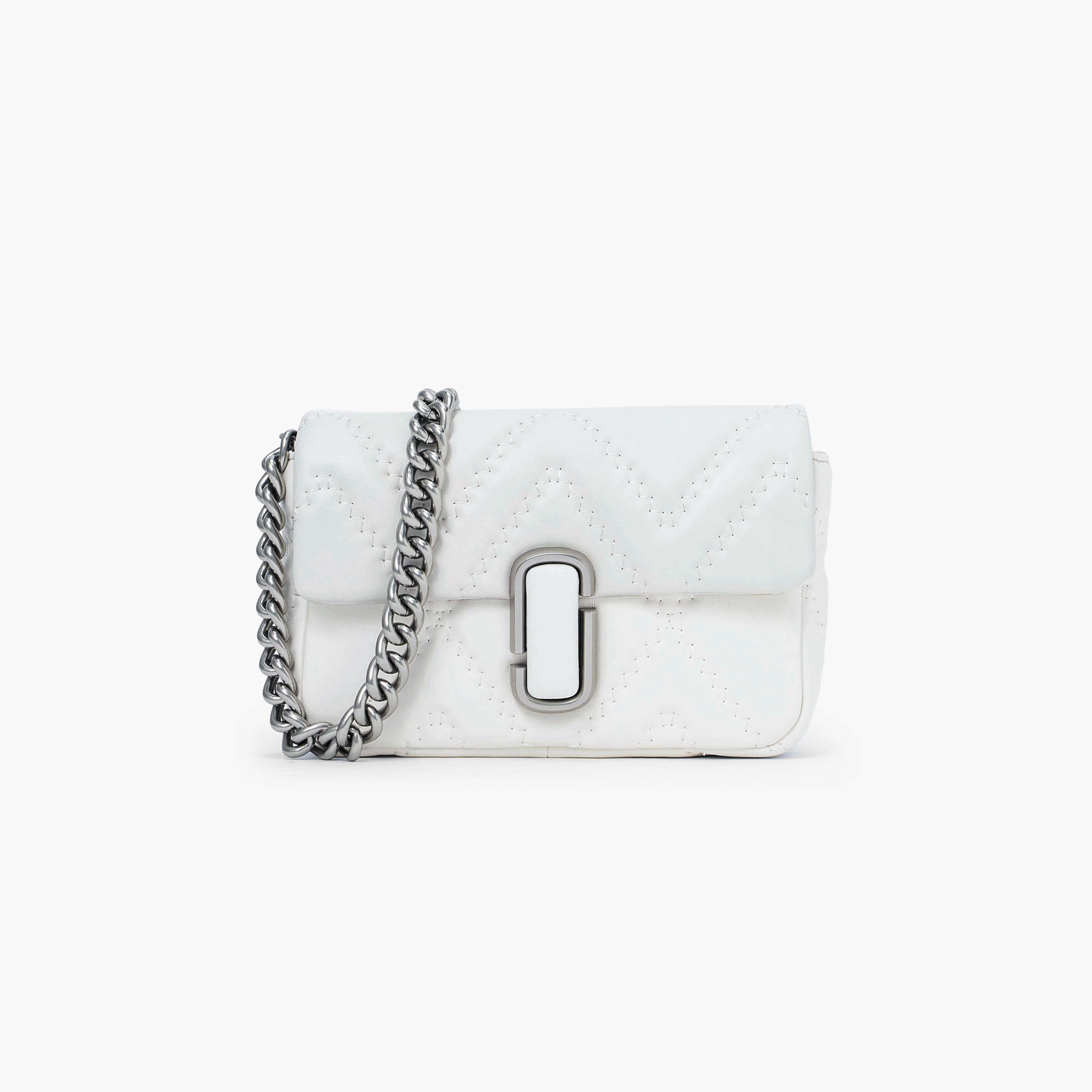 Marc by Marc jacobs The Quilted Leather J Marc Shoulder Bag,COTTON