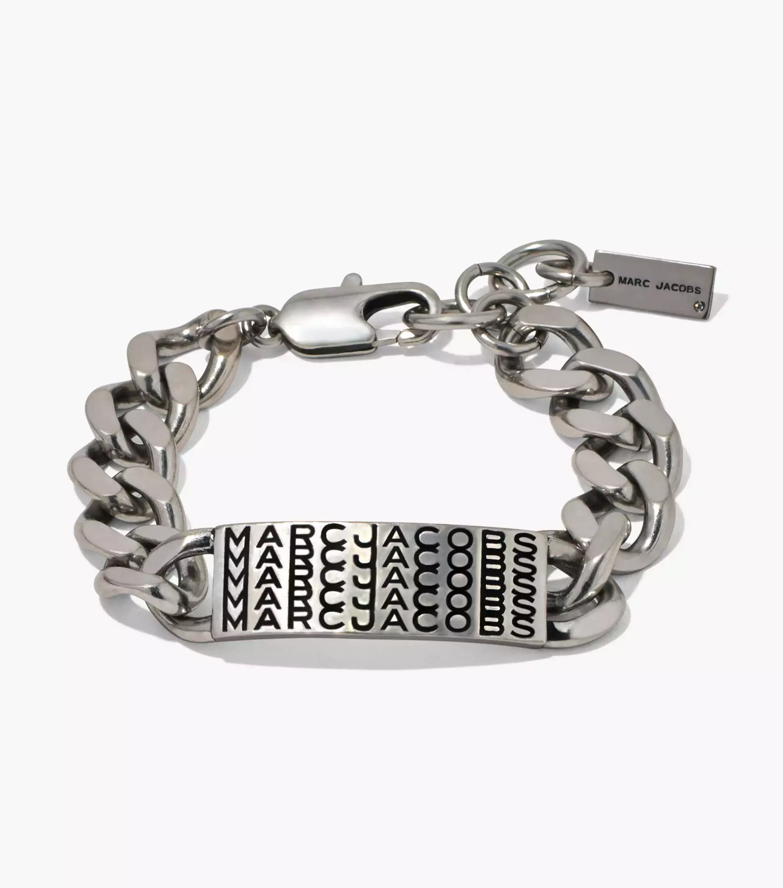 Bracelet with monogram chain
