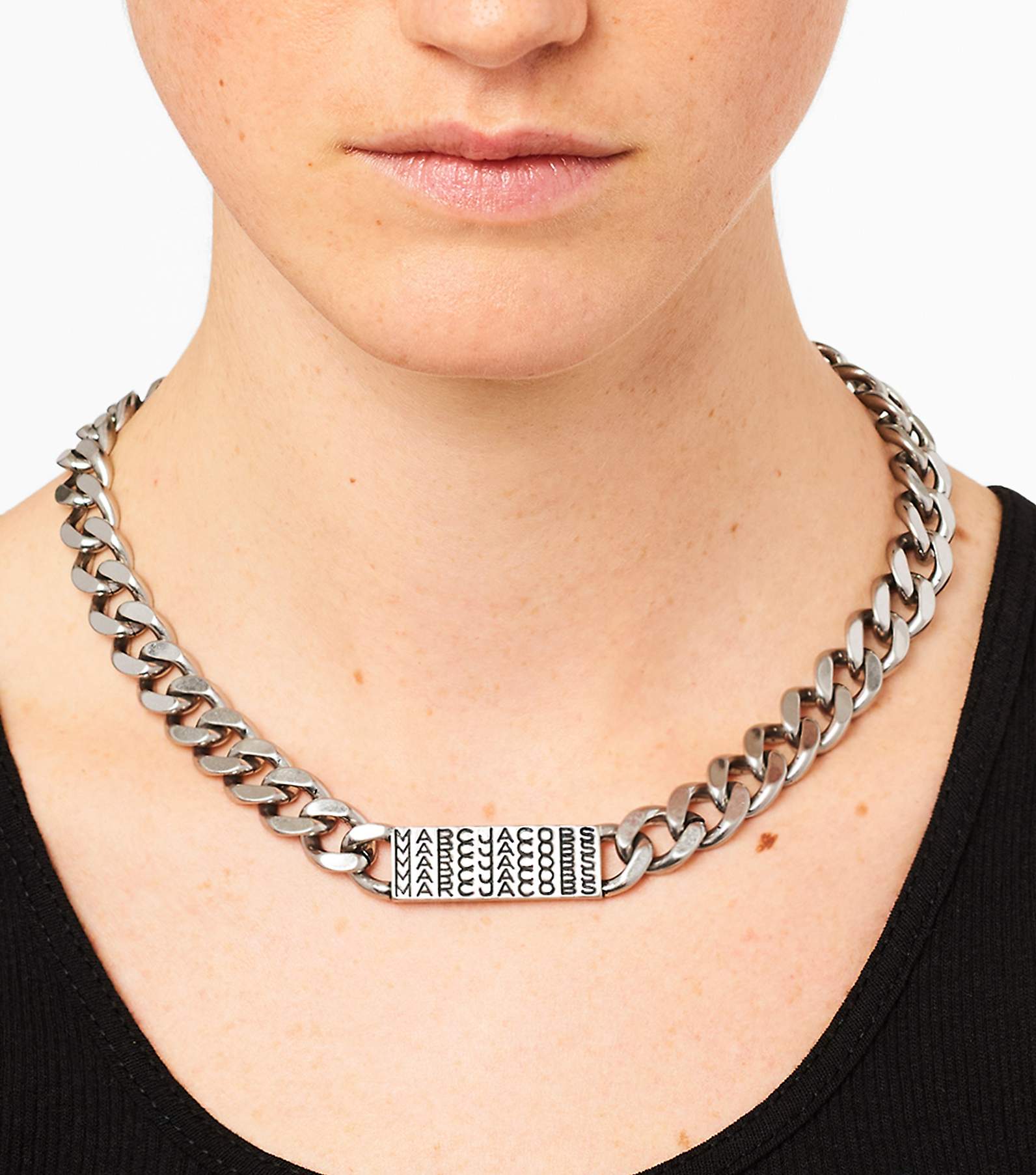 Monogram chain link necklace - Marc Jacobs - Women
