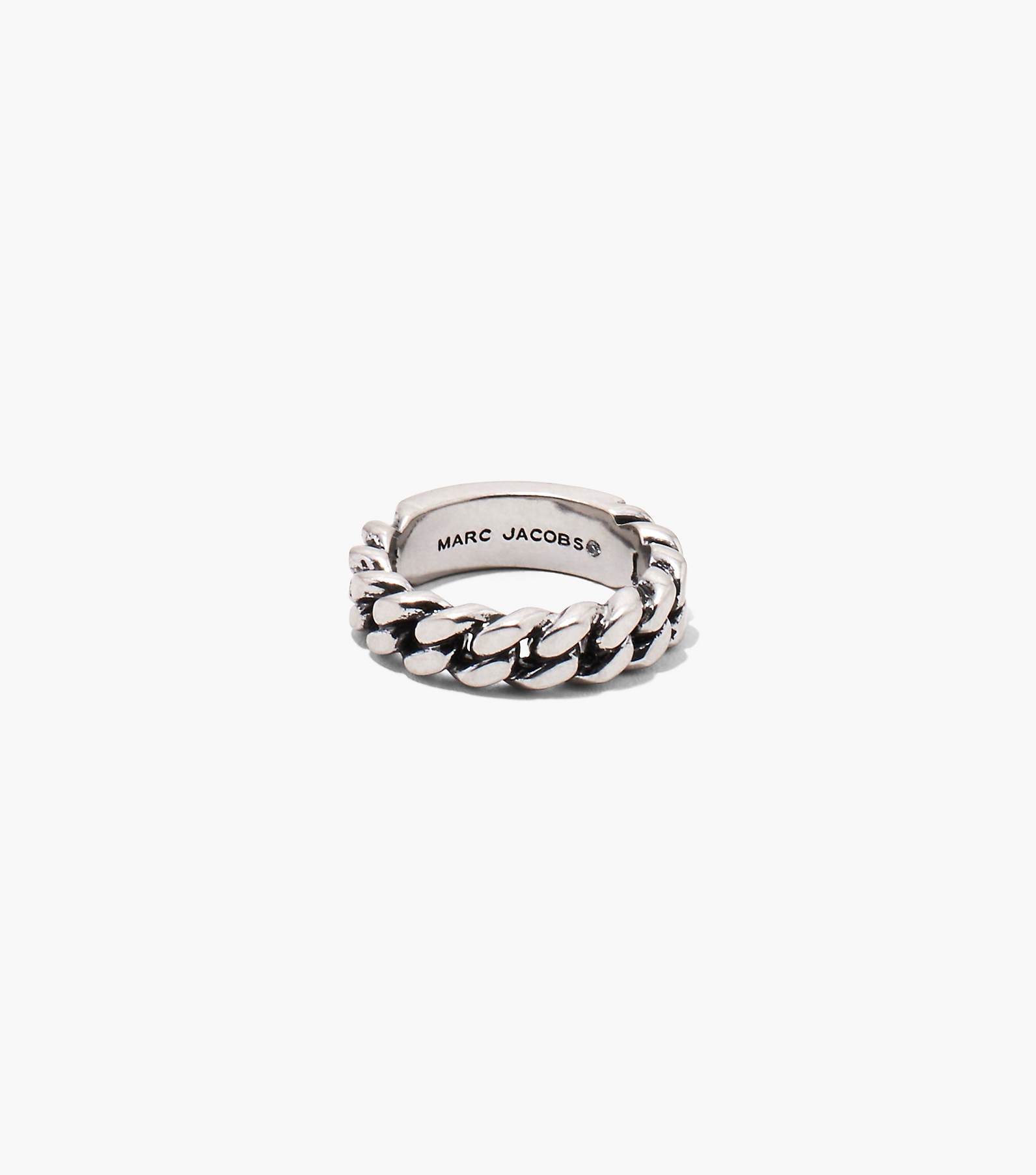 The Barcode Monogram ID Chain Ring(null)