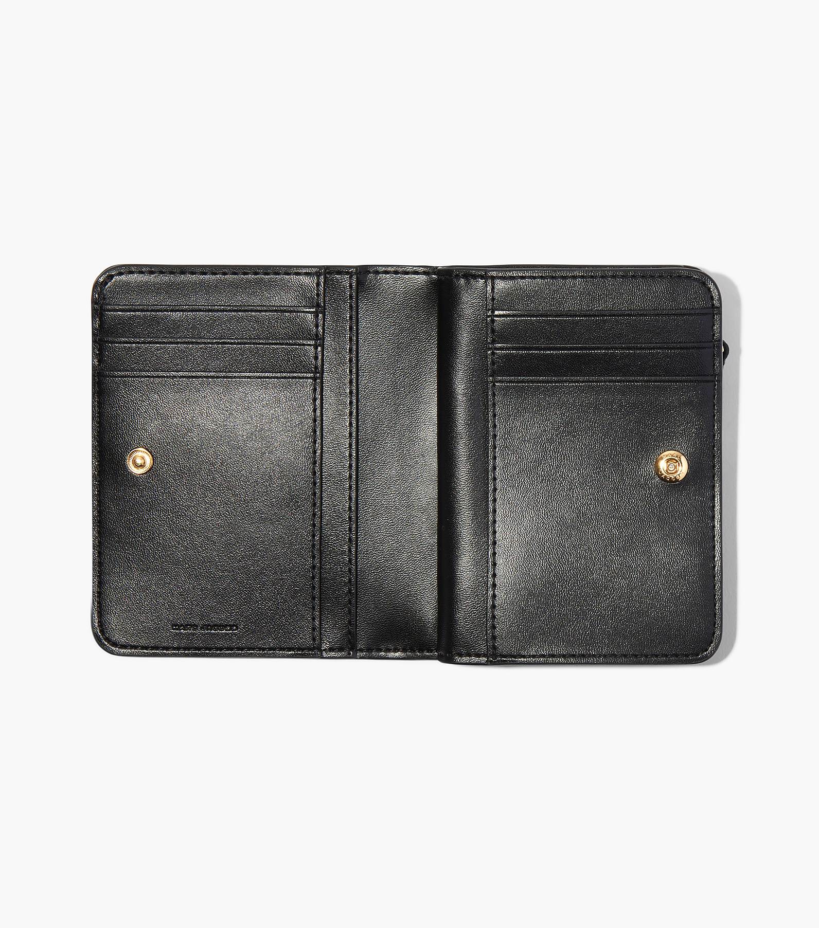 THE LEATHER J MARC COMPACT WALLET MINI