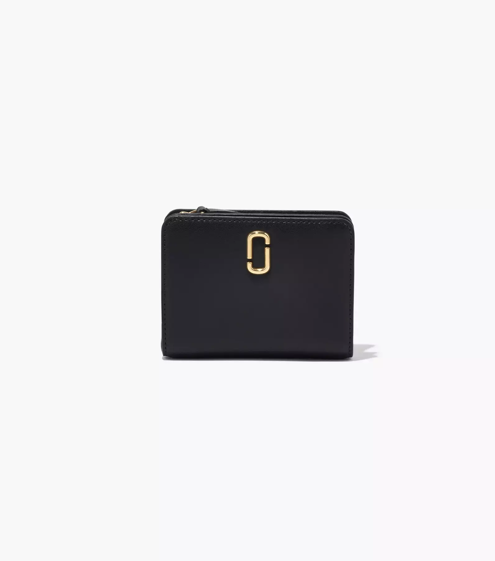 Marc Jacobs The Snapshot Mini Compact Wallet in Black Leather ref.362759 -  Joli Closet