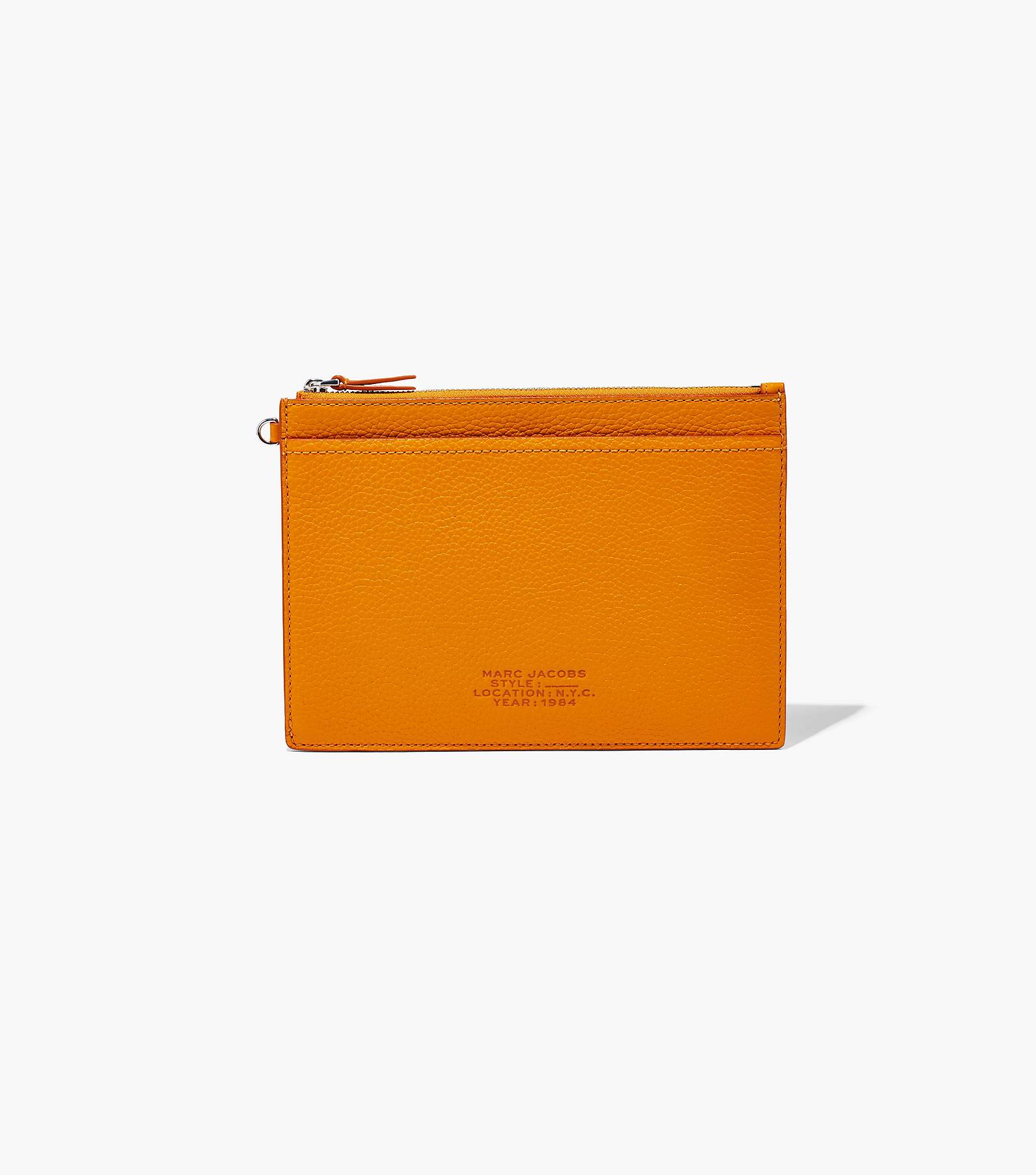 The Leather Small Wristlet(null)