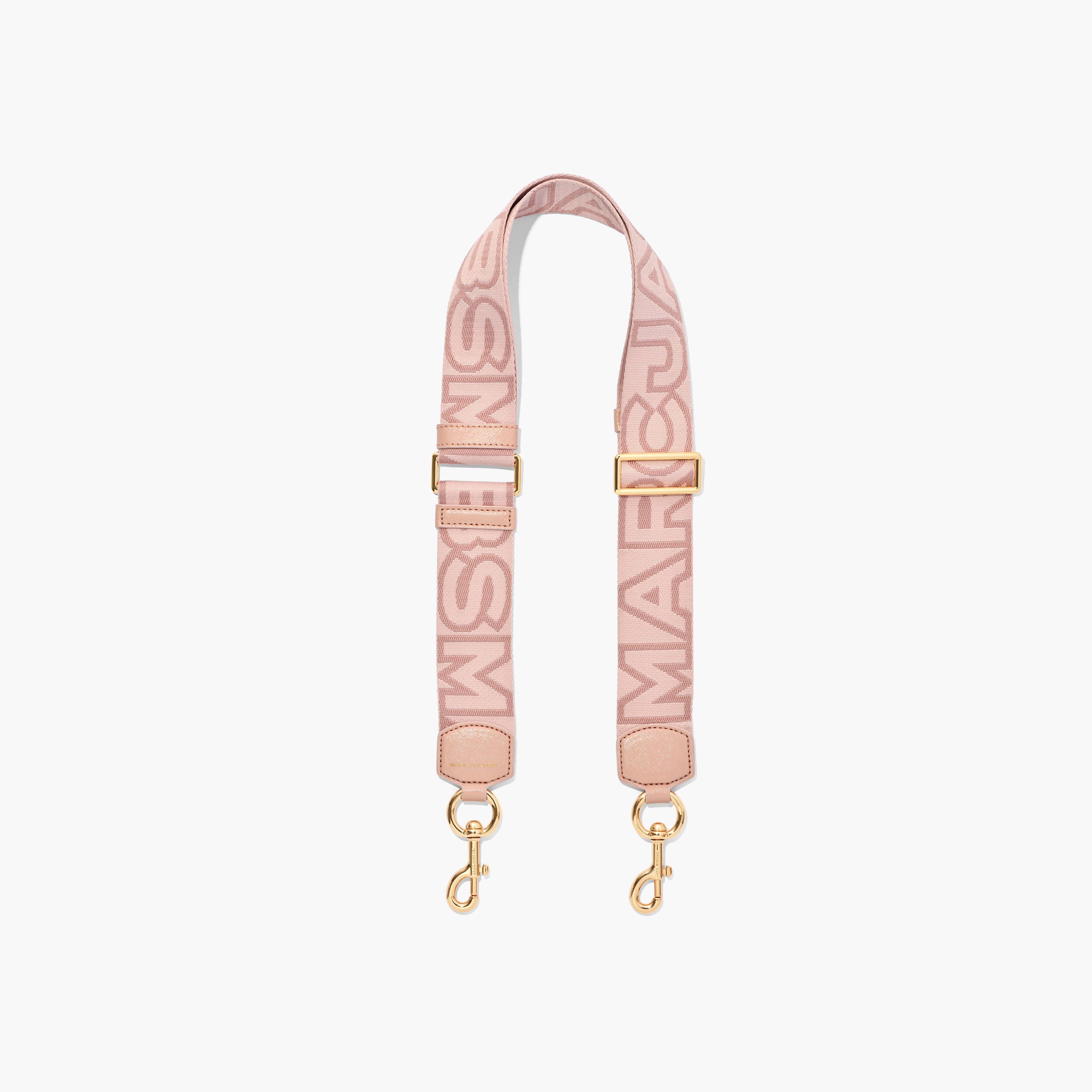 Marc by Marc jacobs The Outline Logo Webbing Strap,ROSE MULTI