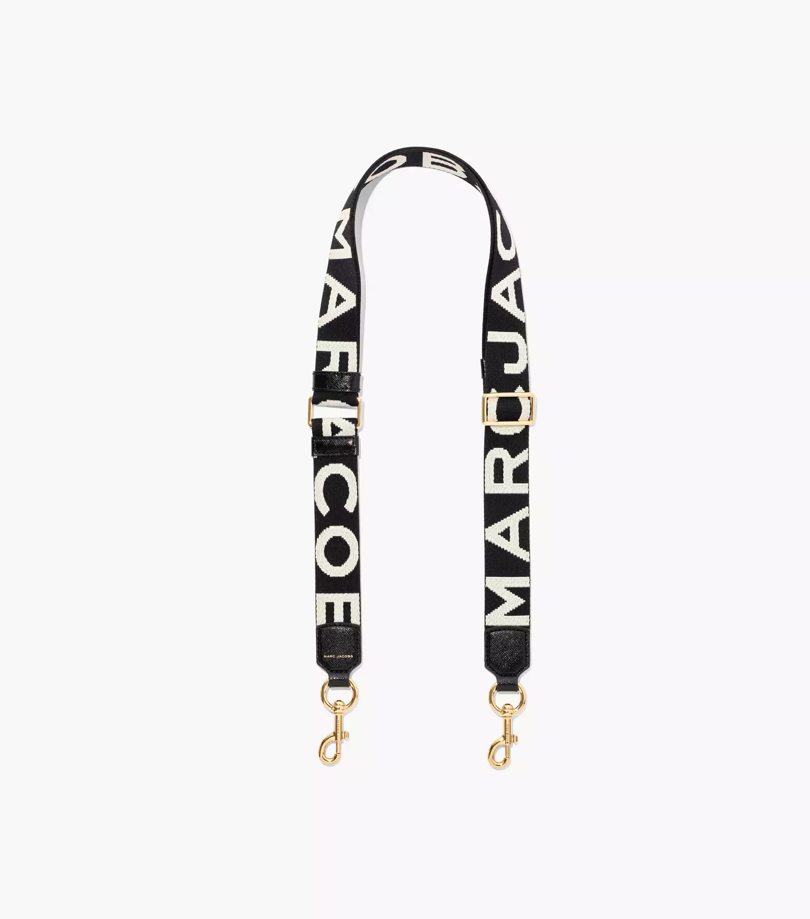 Marc Jacobs Chain Link Print Bag Strap in Black