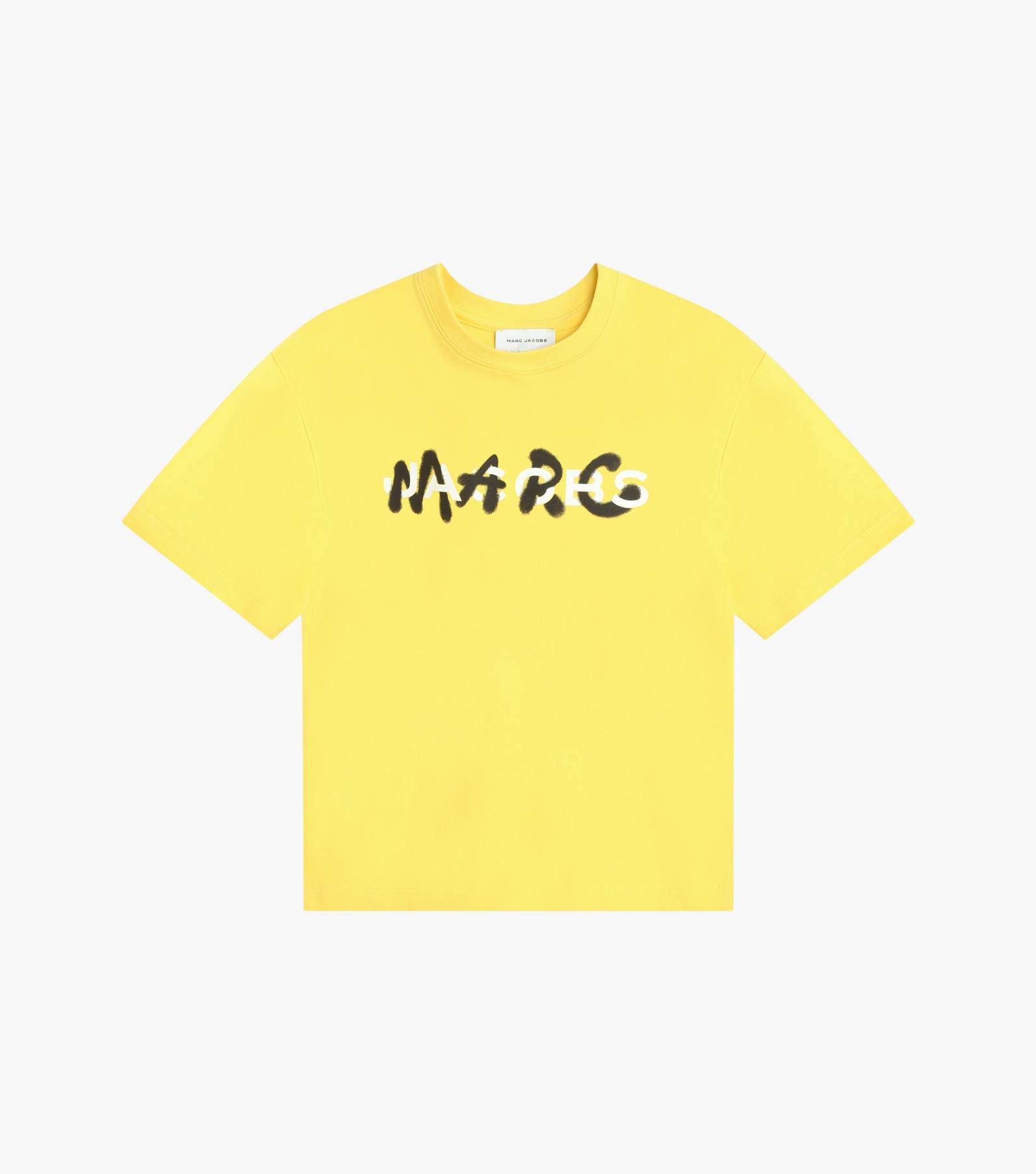 JM Collection Women's Yellow 3/4-Sleeve Jacquard T-Shirt