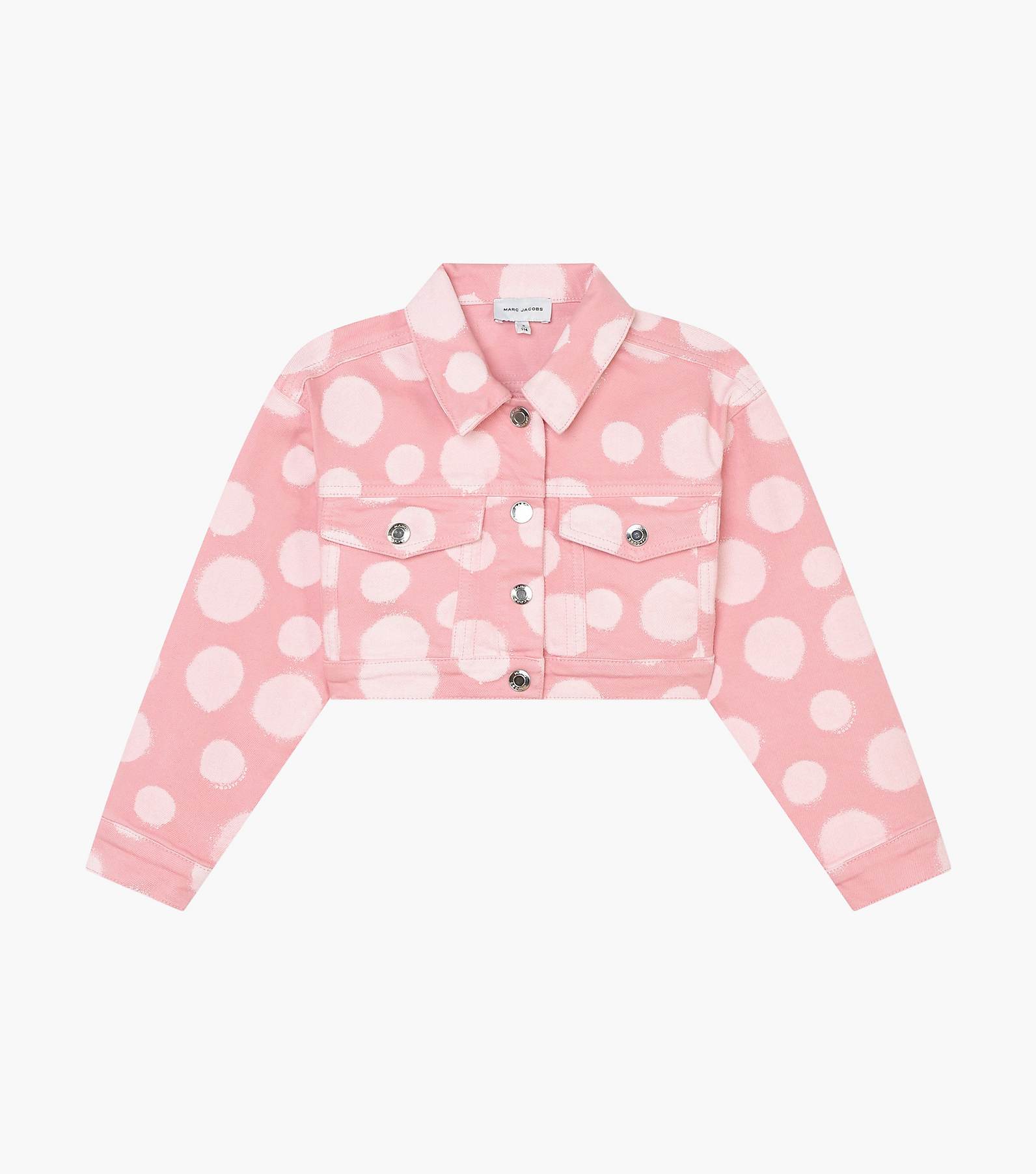 The Polka Dot Cropped Jacket(null)