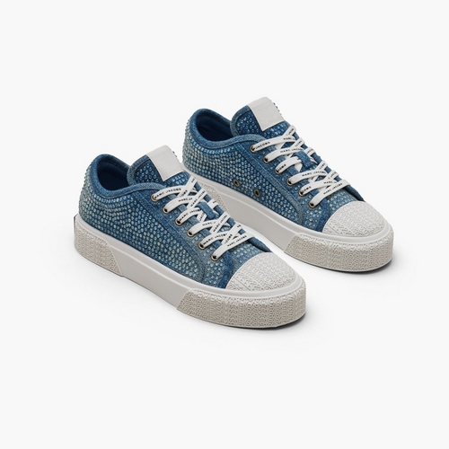 THE CRYSTAL DENIM SNEAKER