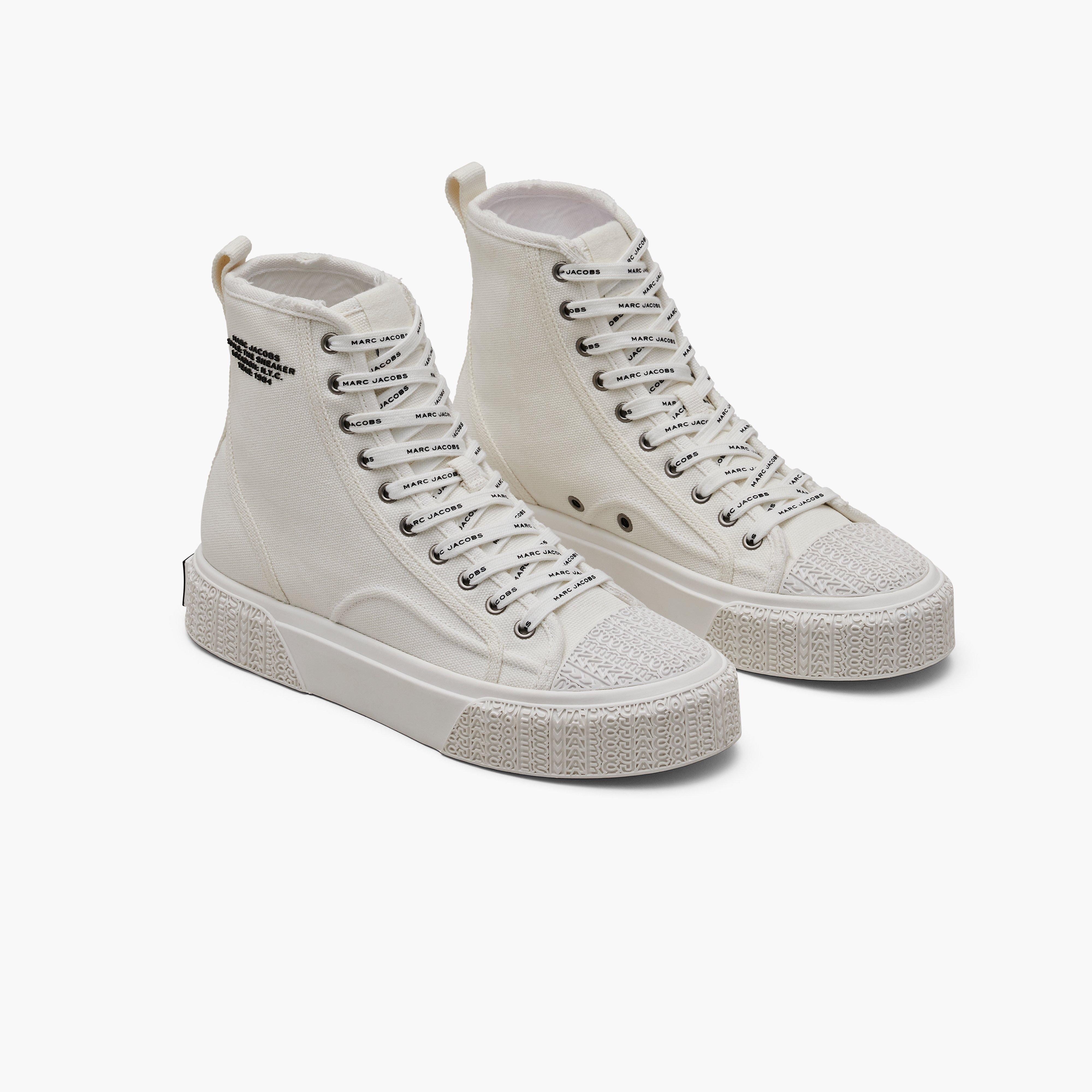 Marc by Marc jacobs The High Top Sneaker,WHITE
