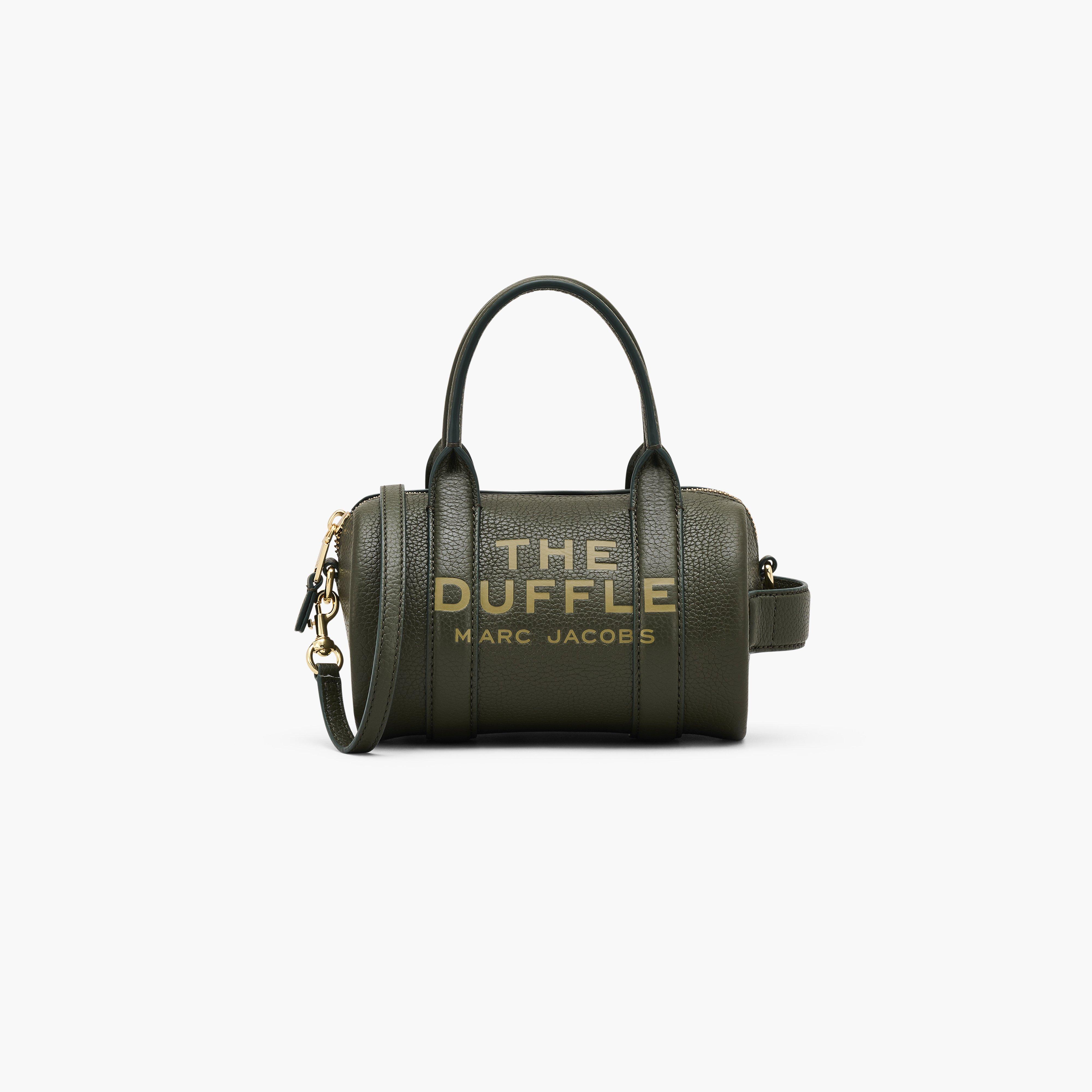 Marc by Marc jacobs The Leather Mini Duffle Bag,FOREST