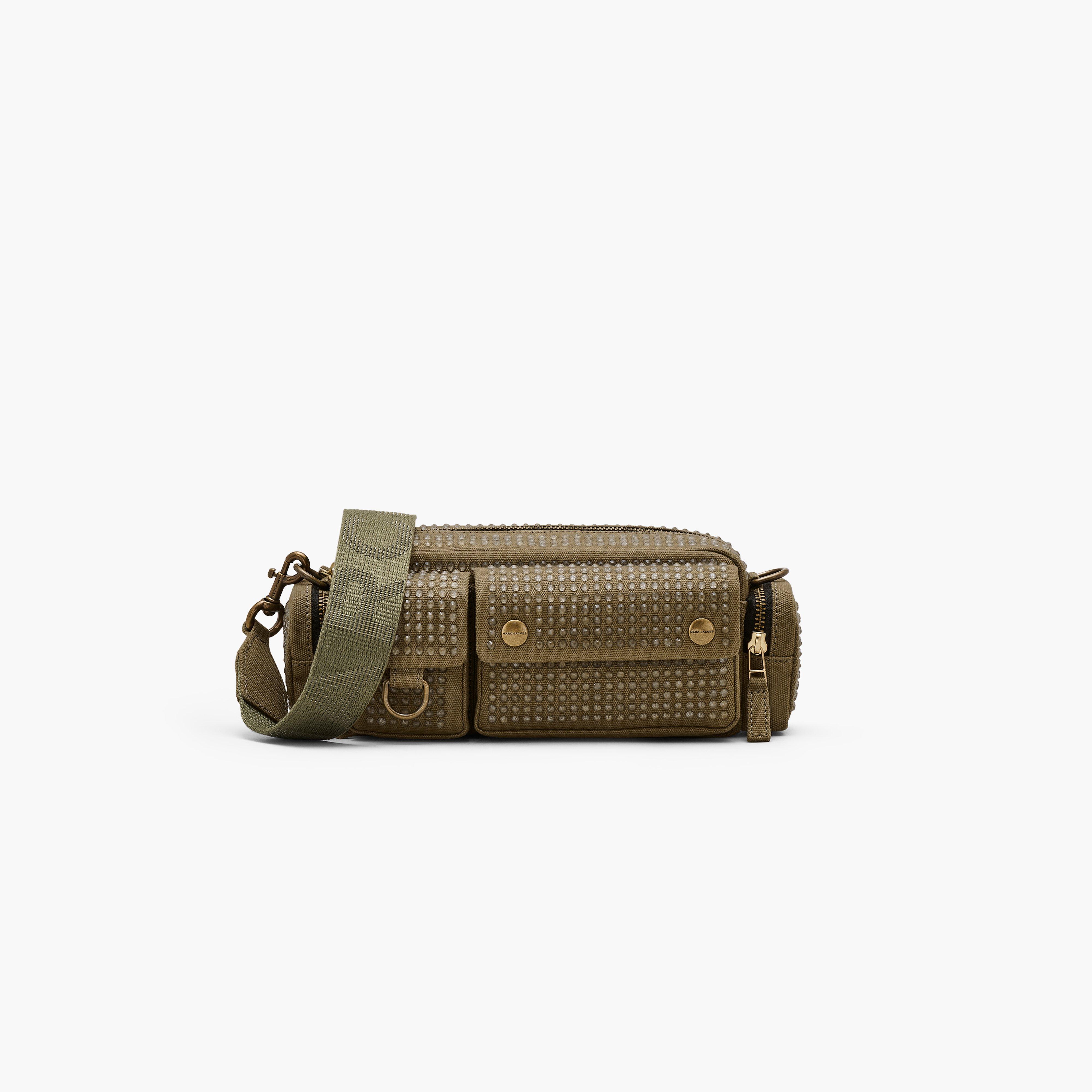 Marc by Marc jacobs The Crystal Canvas Cargo Bag,SLATE GREEN Crystal
