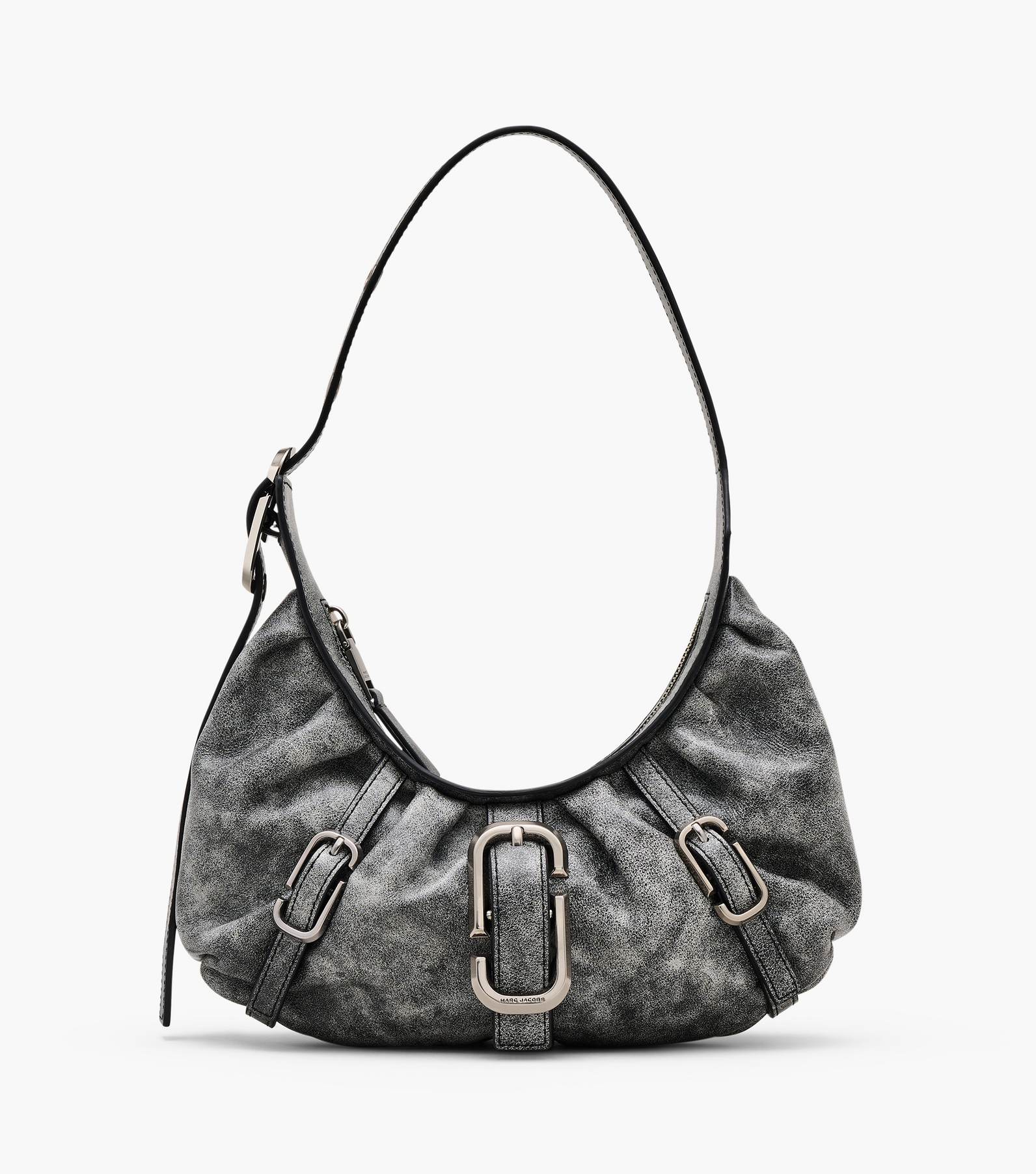 THE DISTRESSED LEATHER BUCKLE J MARC CRESCENT