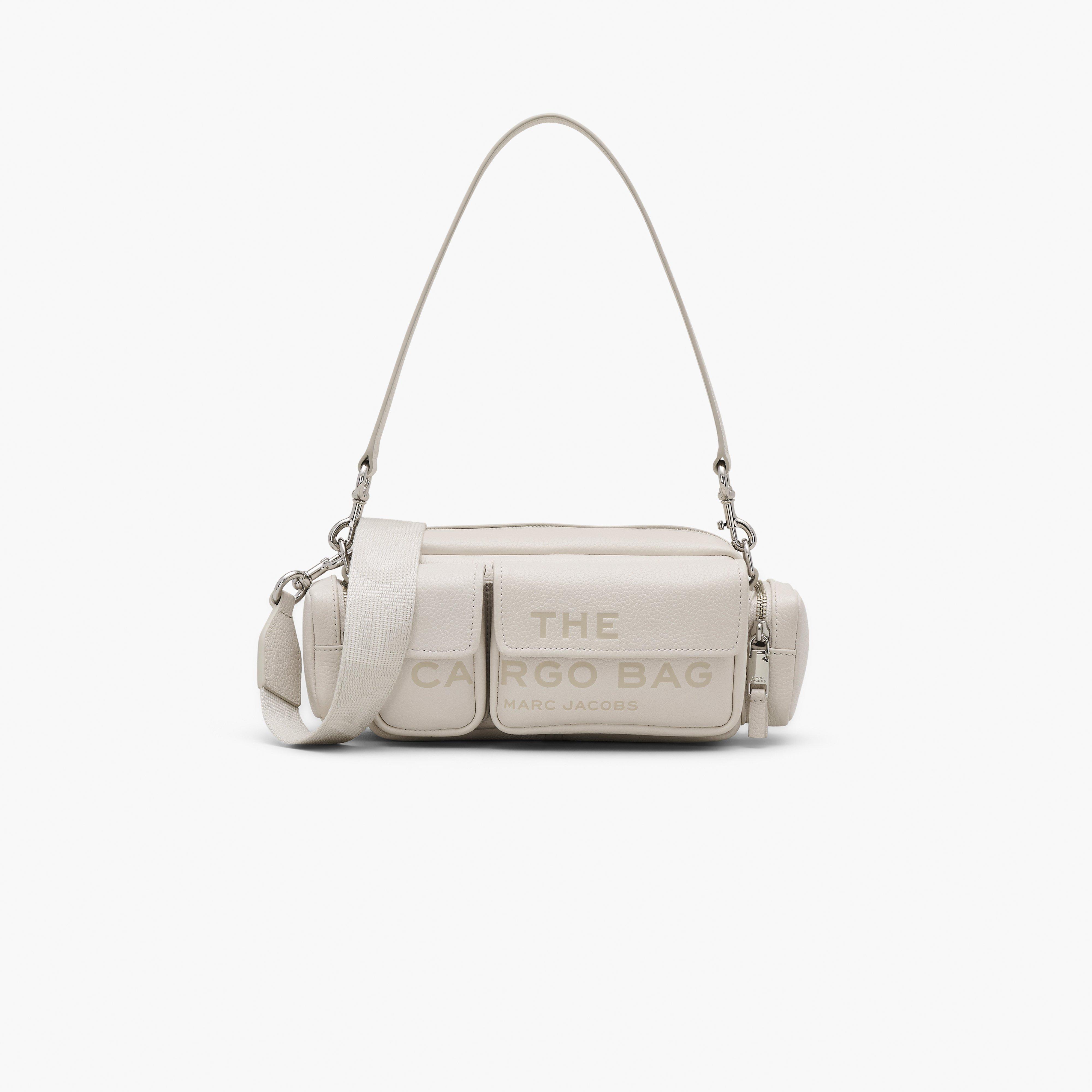 Marc by Marc jacobs The Leather Cargo Bag,COTTON/SILVER