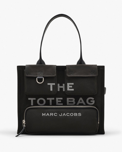 Marc Jacobs x Futura Denim Medium Tote Bag Multicolor in Cotton - JP