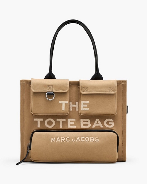 トートバッグ MARC JACOBS THE CARGO CANVAS LARGE TOTE BAG IN CAMEL The Cargo Canvas Large Tote Bag | Marc Jacobs | Official Site