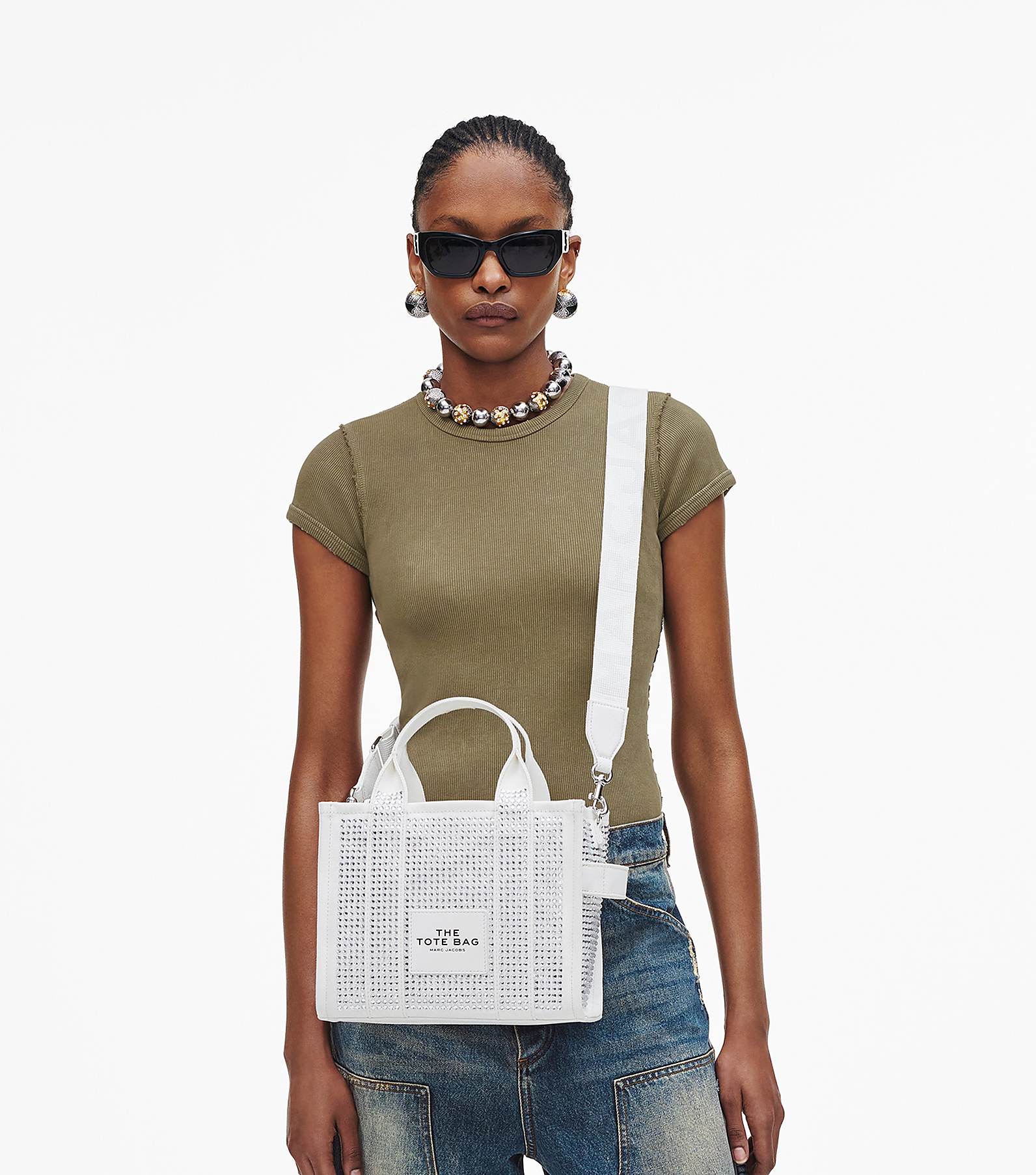 THE CRYSTAL CANVAS TOTE BAG SMALL